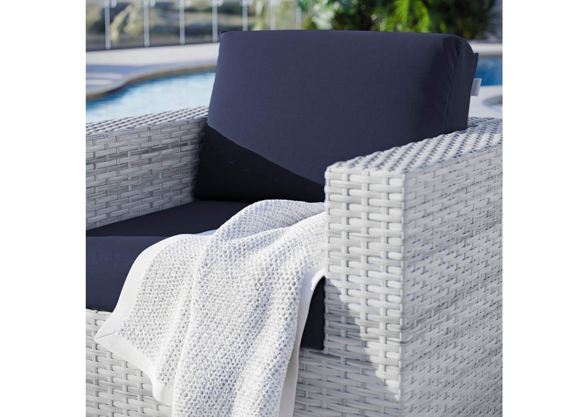 Convene Outdoor Patio Armchair,Modway