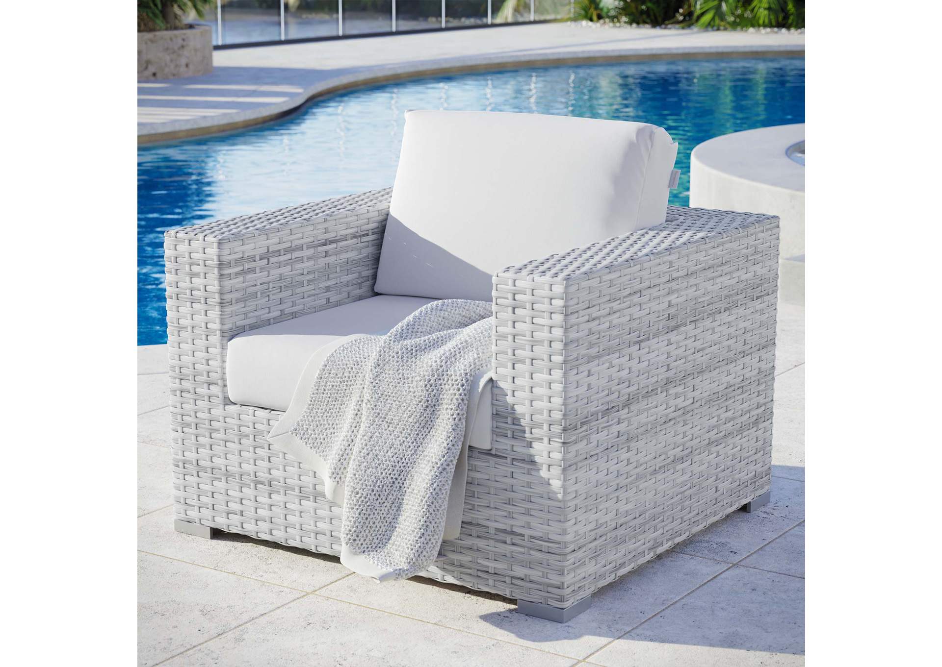 Convene Outdoor Patio Armchair,Modway