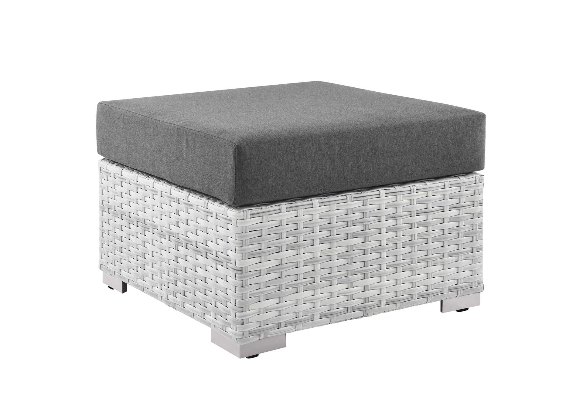 Convene Outdoor Patio Ottoman,Modway