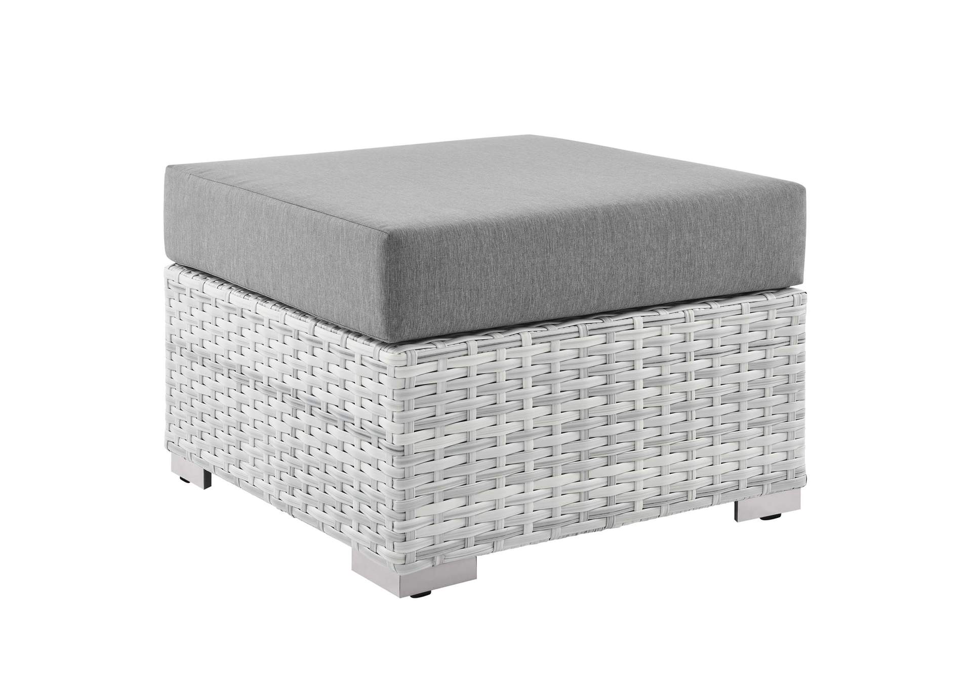 Convene Outdoor Patio Ottoman,Modway