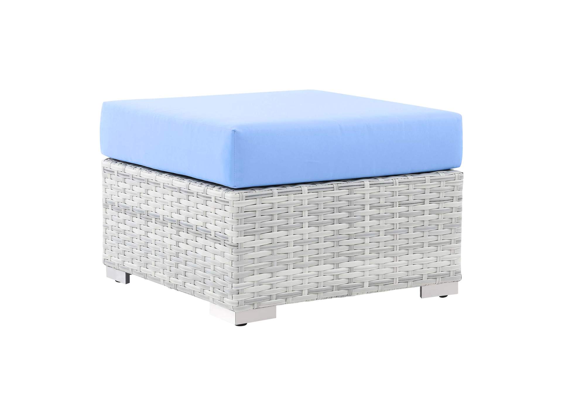 Convene Outdoor Patio Ottoman,Modway