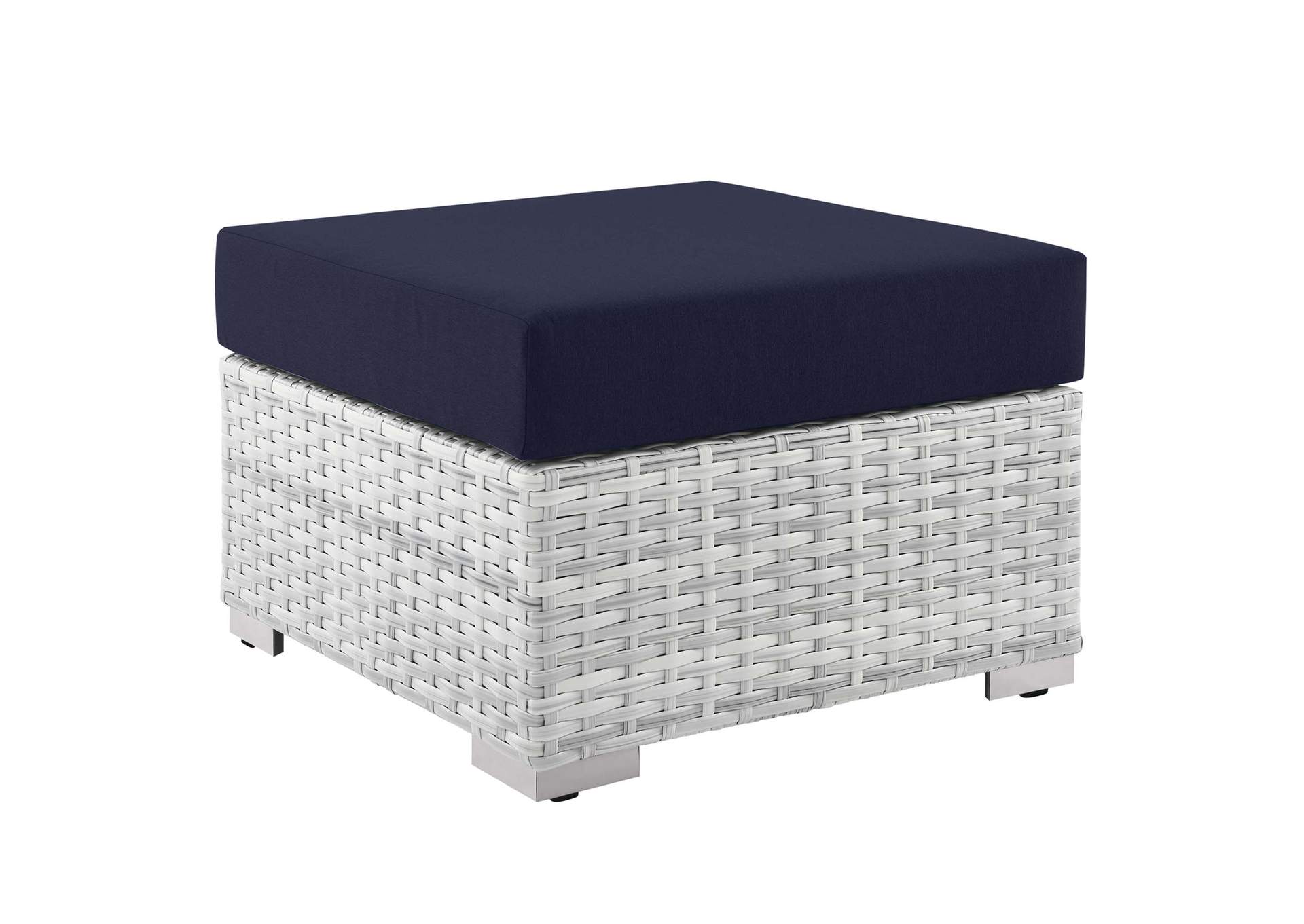 Convene Outdoor Patio Ottoman,Modway