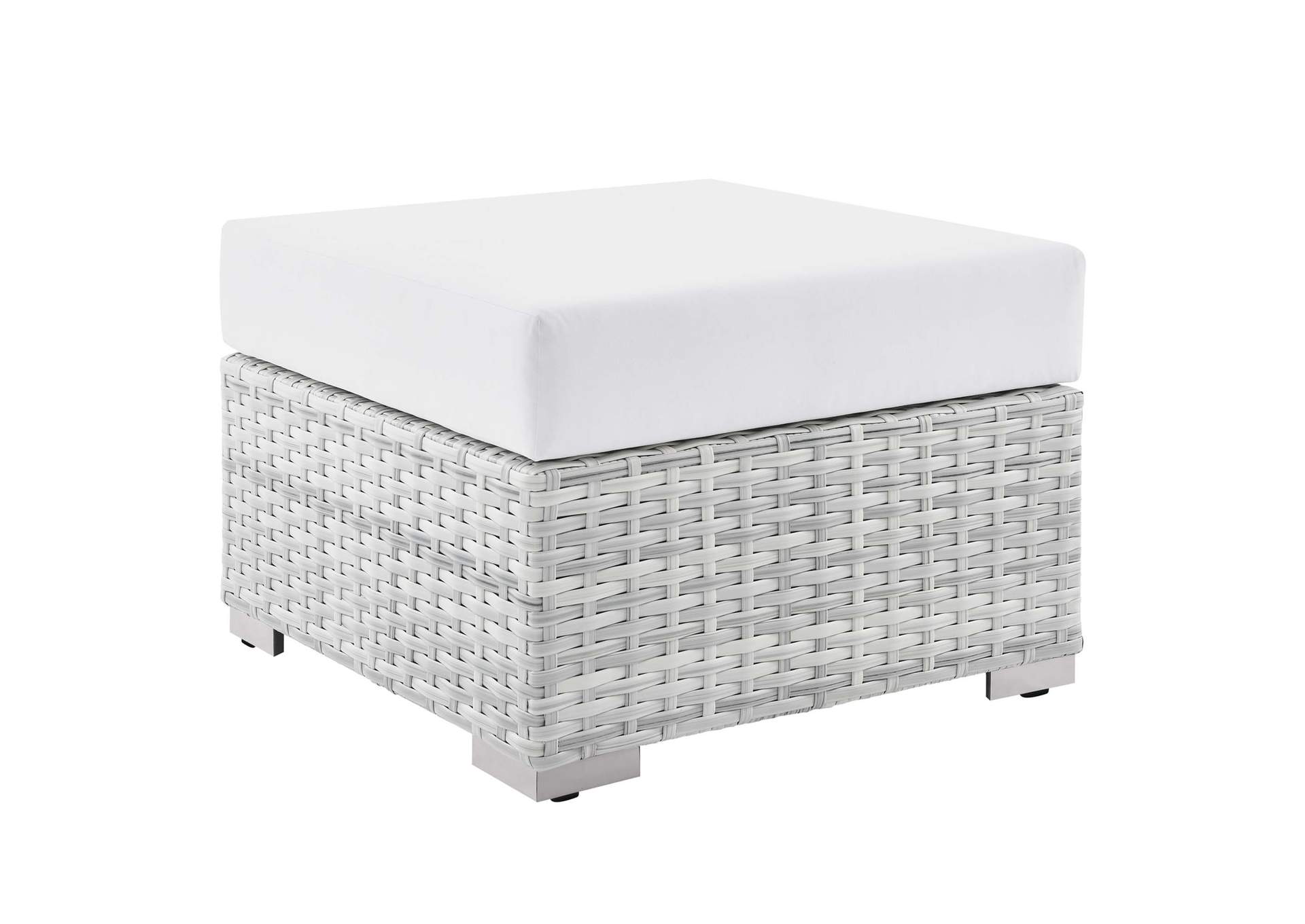 Convene Outdoor Patio Ottoman,Modway