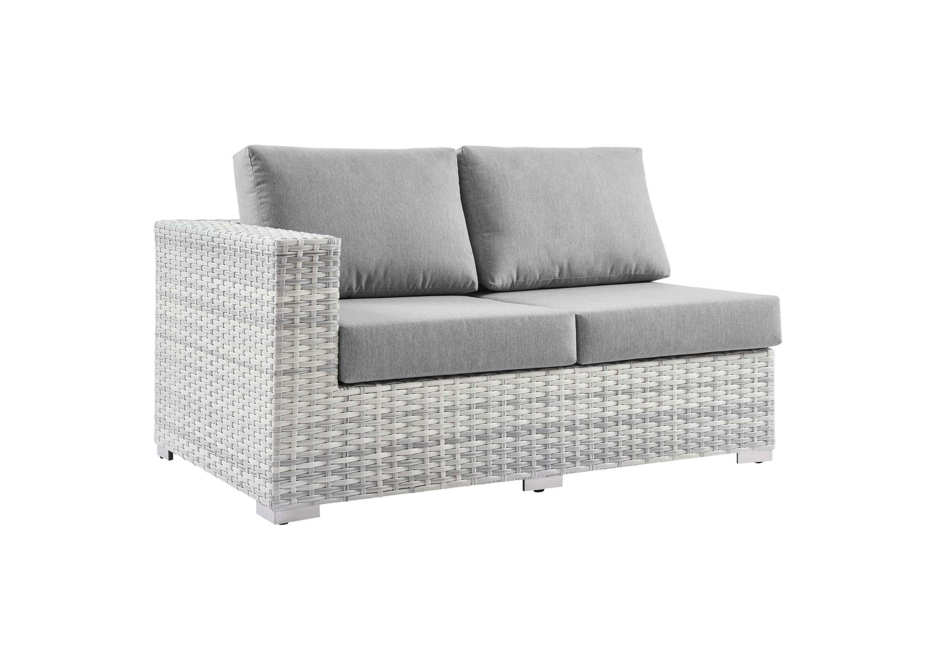 Convene Outdoor Patio Left-Arm Loveseat,Modway