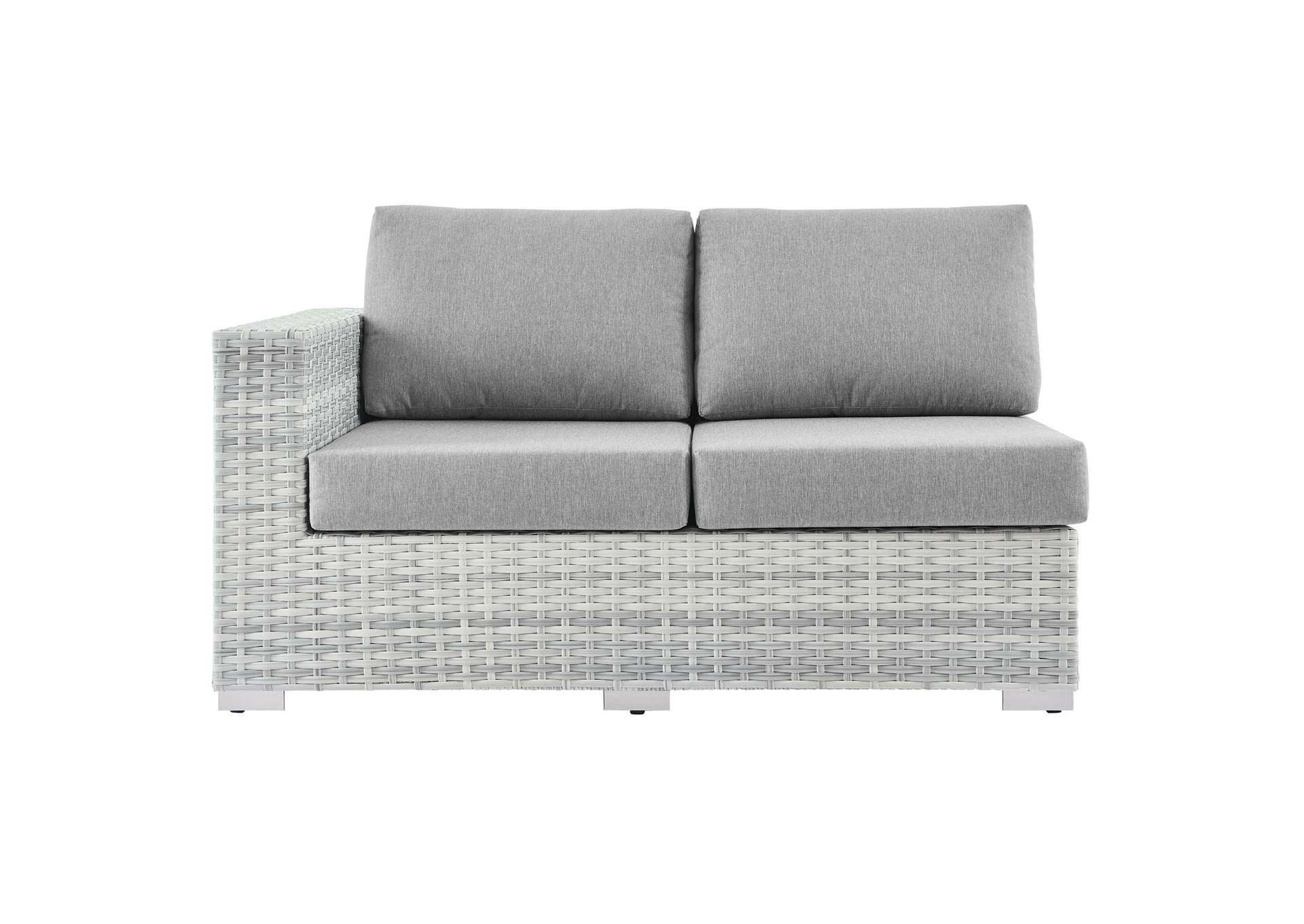 Convene Outdoor Patio Left-Arm Loveseat,Modway