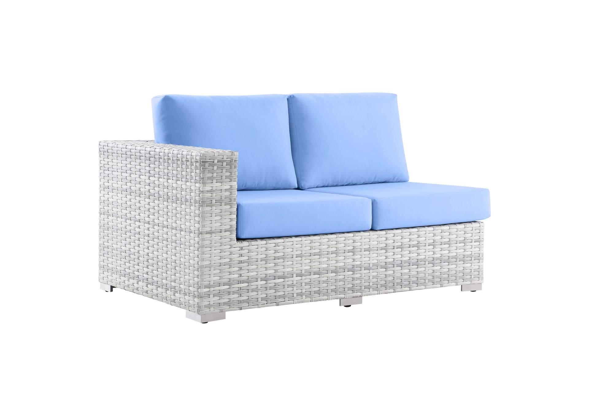 Convene Outdoor Patio Left-Arm Loveseat,Modway