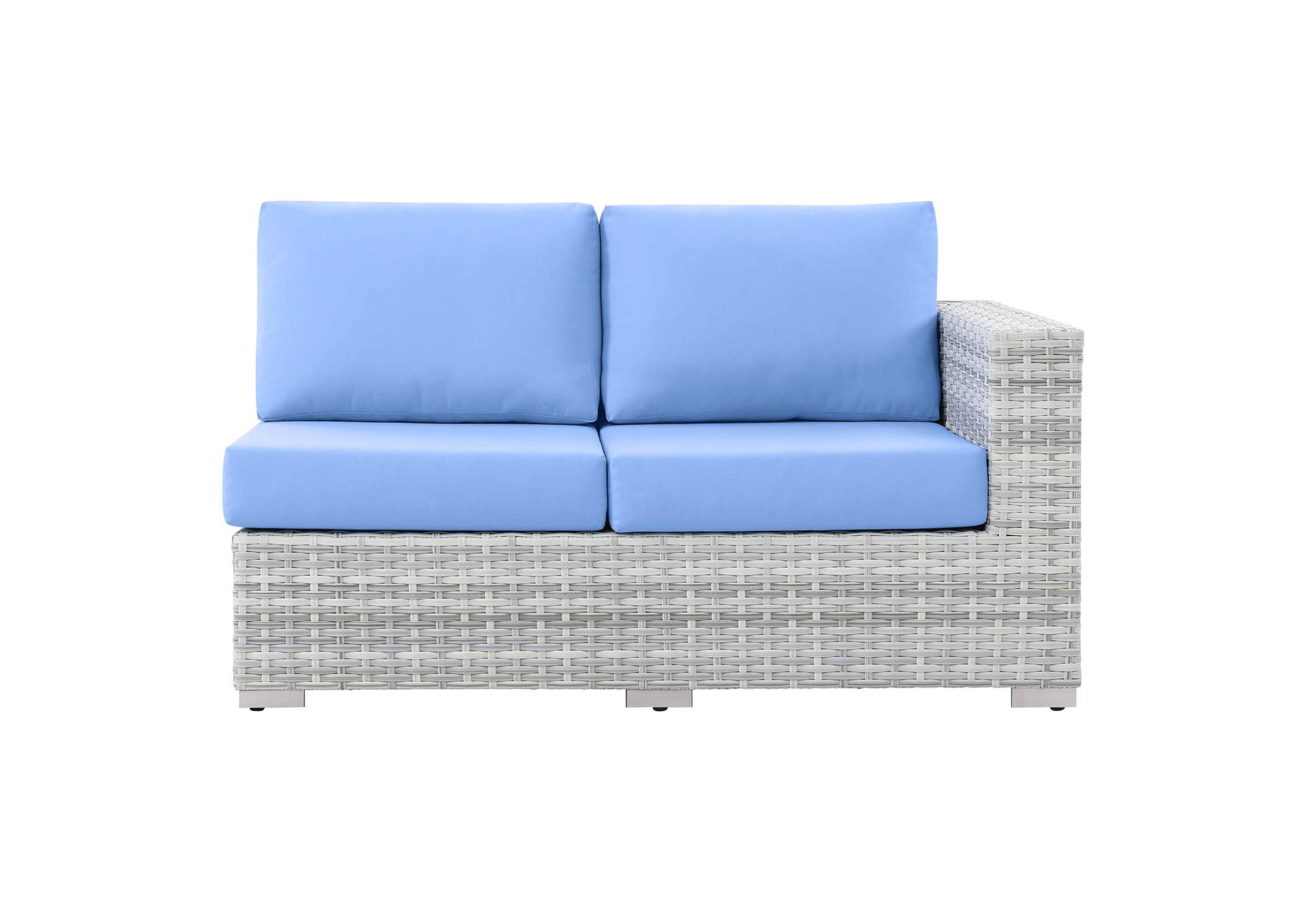 Convene Outdoor Patio Left-Arm Loveseat,Modway