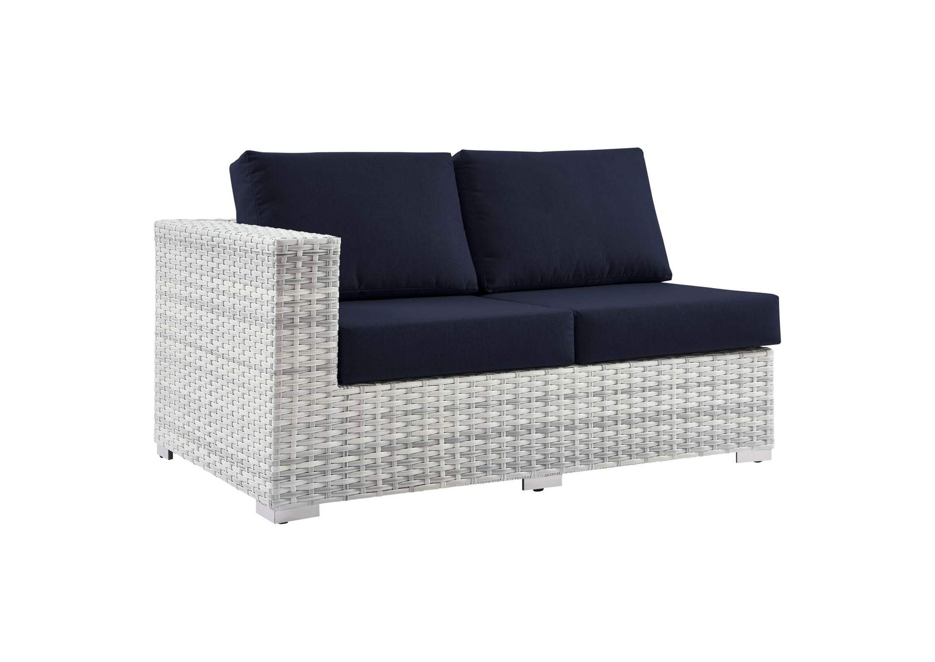 Convene Outdoor Patio Left-Arm Loveseat,Modway