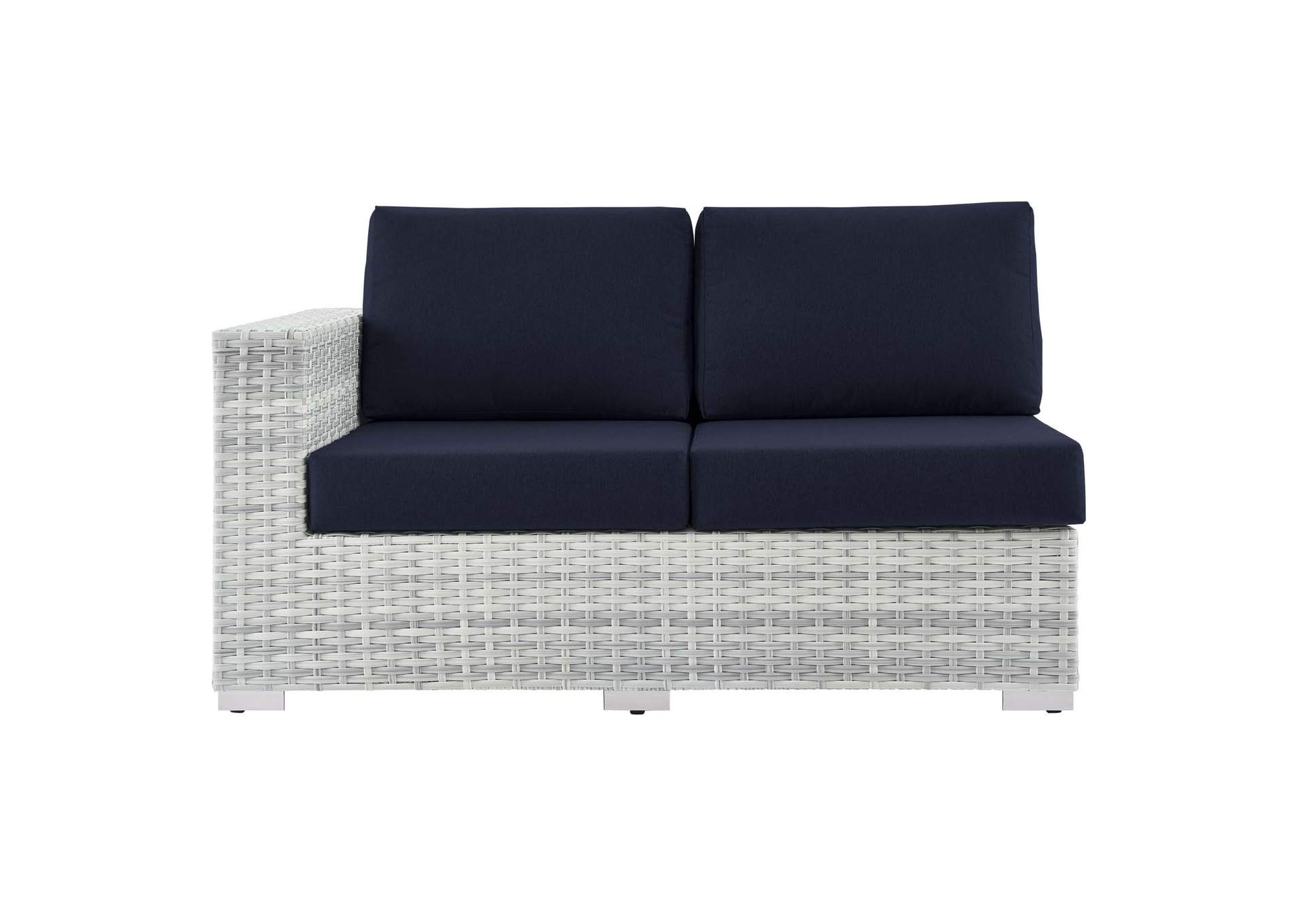 Convene Outdoor Patio Left-Arm Loveseat,Modway