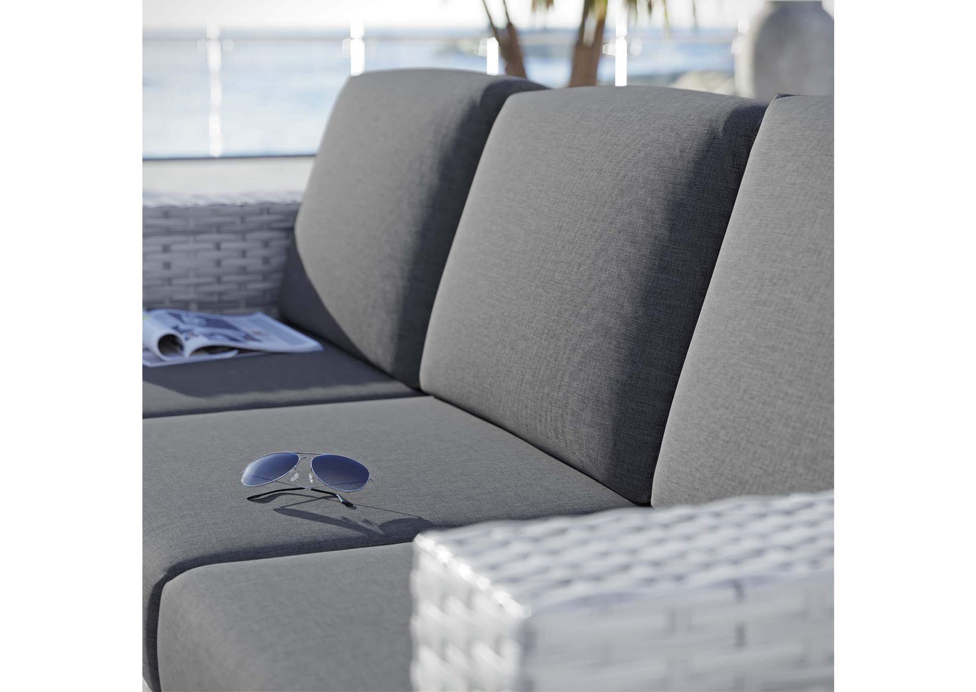 Convene Outdoor Patio Sofa,Modway