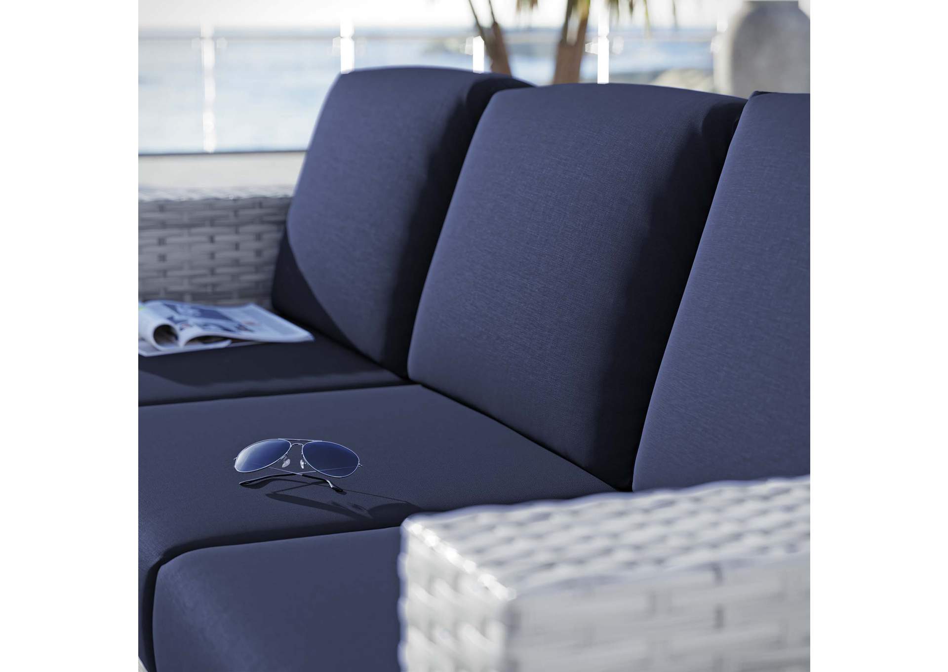 Convene Outdoor Patio Sofa,Modway