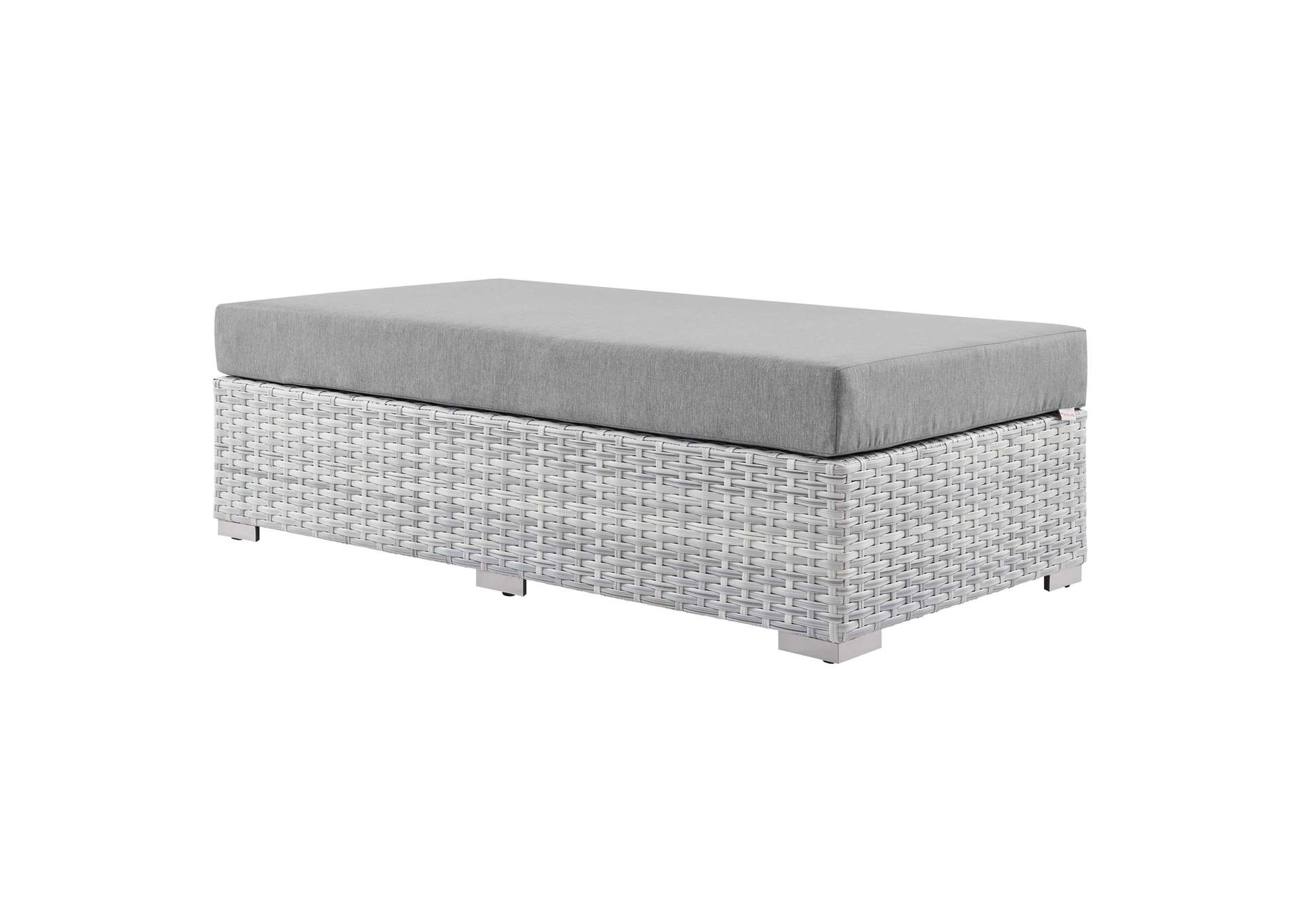 Convene Outdoor Patio Rectangular Ottoman,Modway