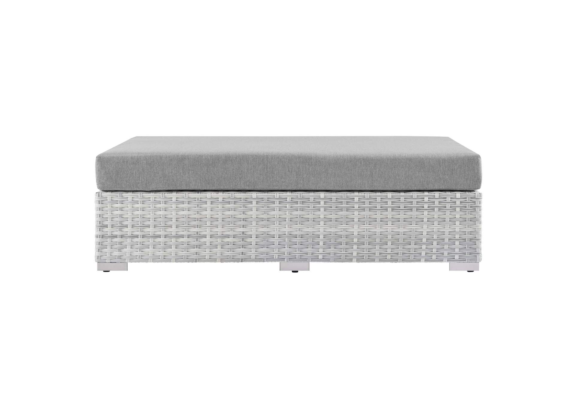 Convene Outdoor Patio Rectangular Ottoman,Modway