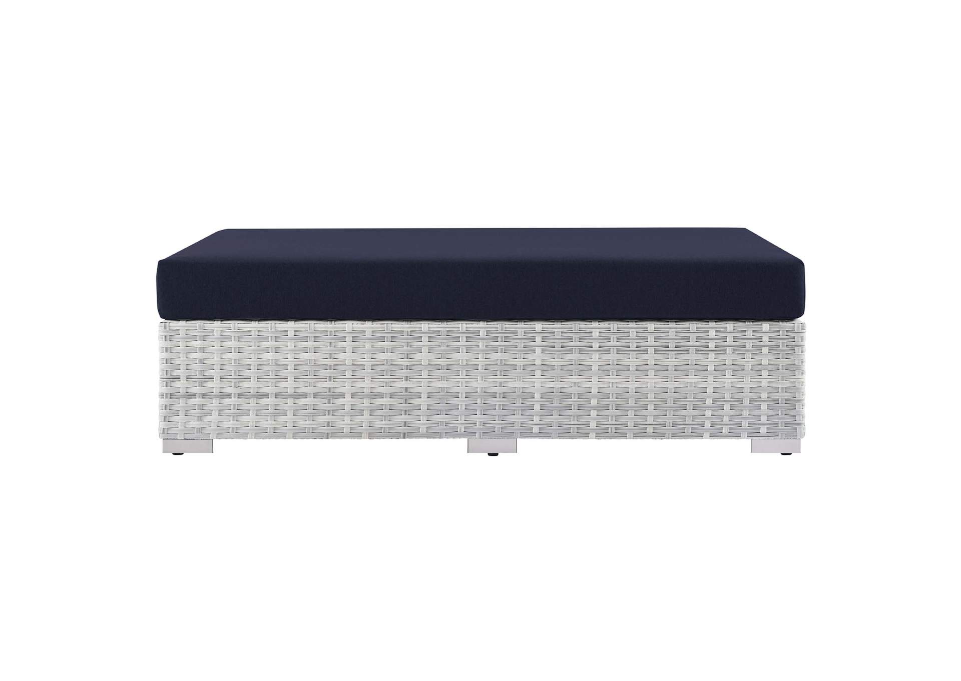 Convene Outdoor Patio Rectangular Ottoman,Modway