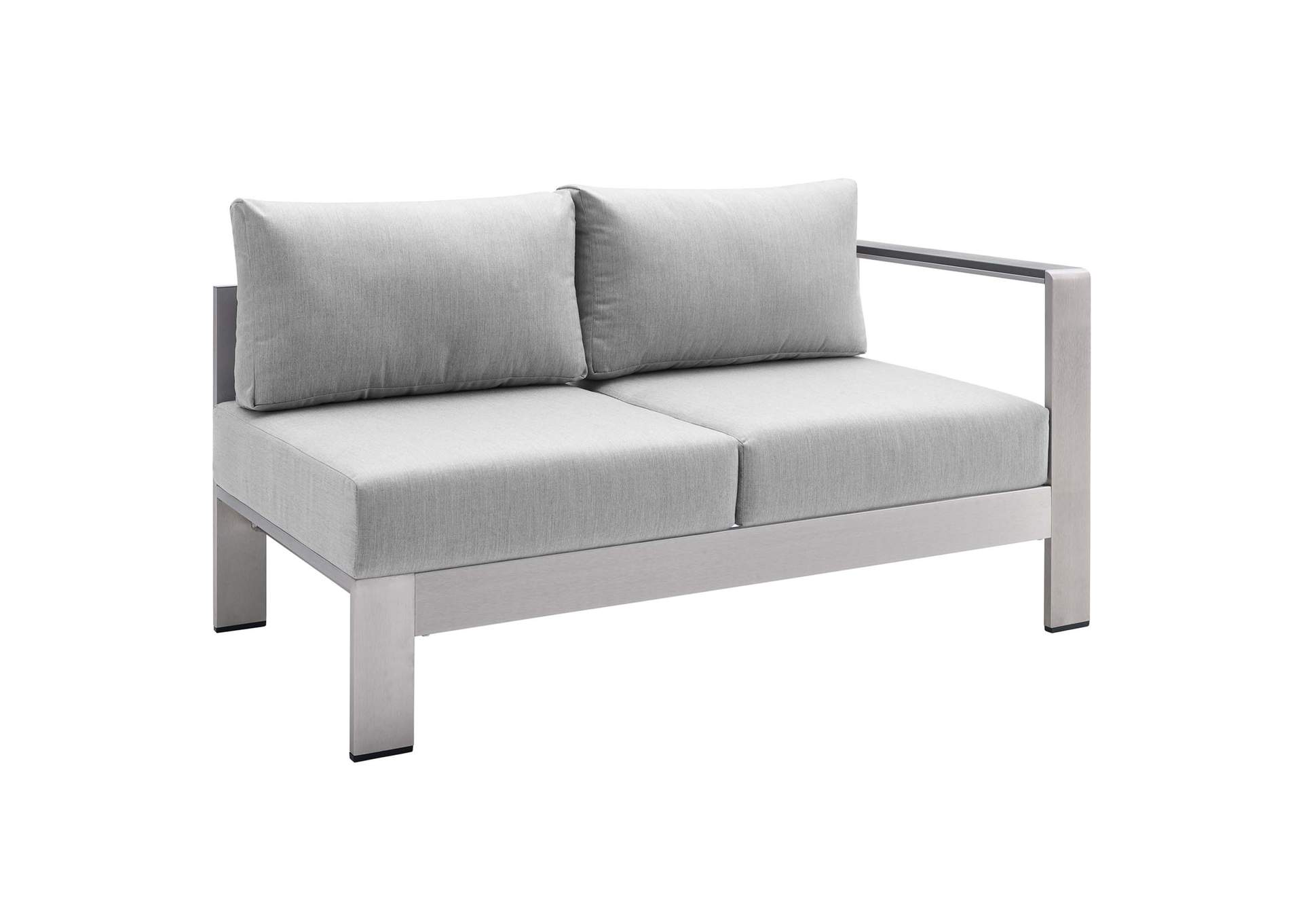 Silver Gray Shore Sunbrella,Modway