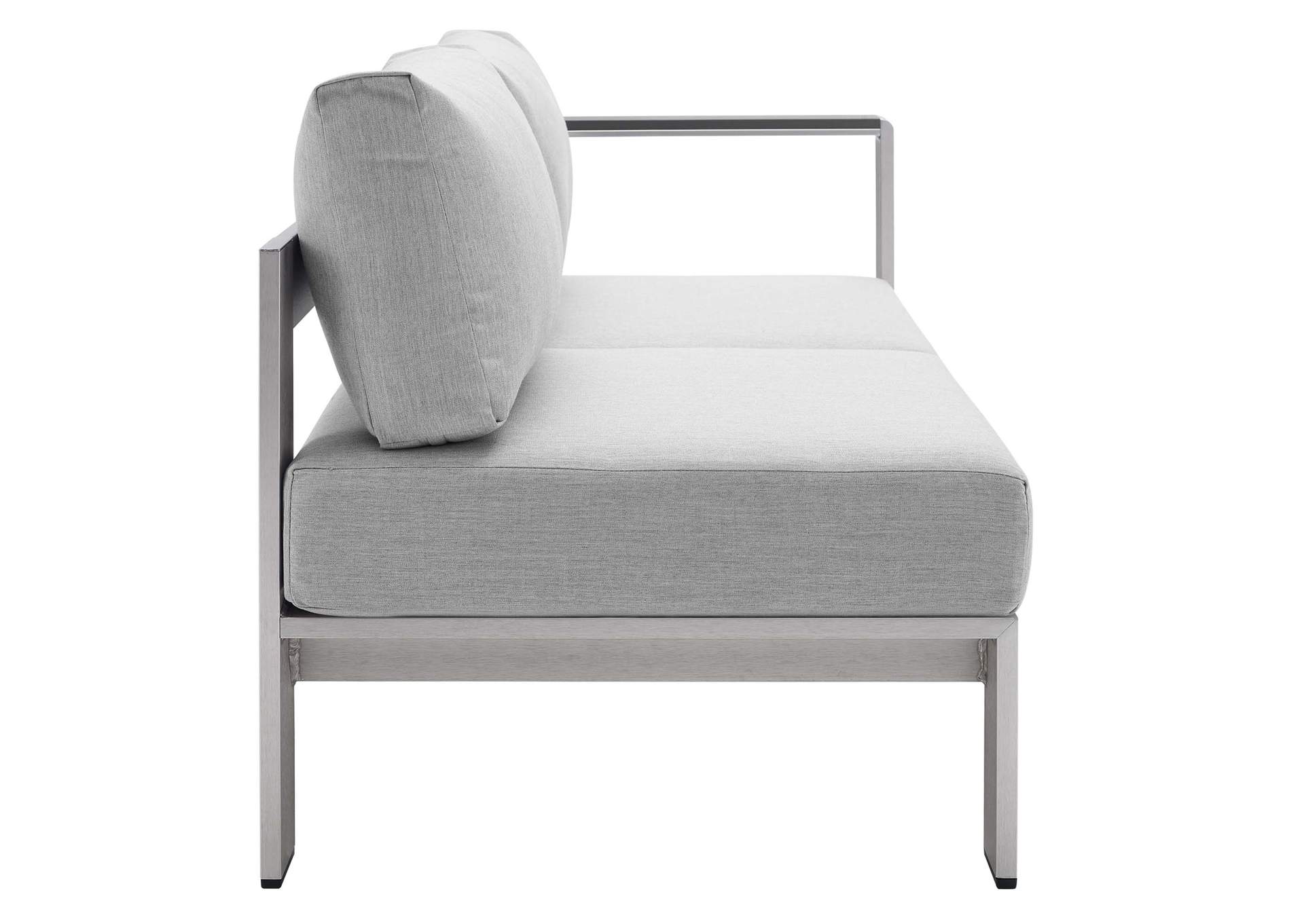 Silver Gray Shore Sunbrella,Modway