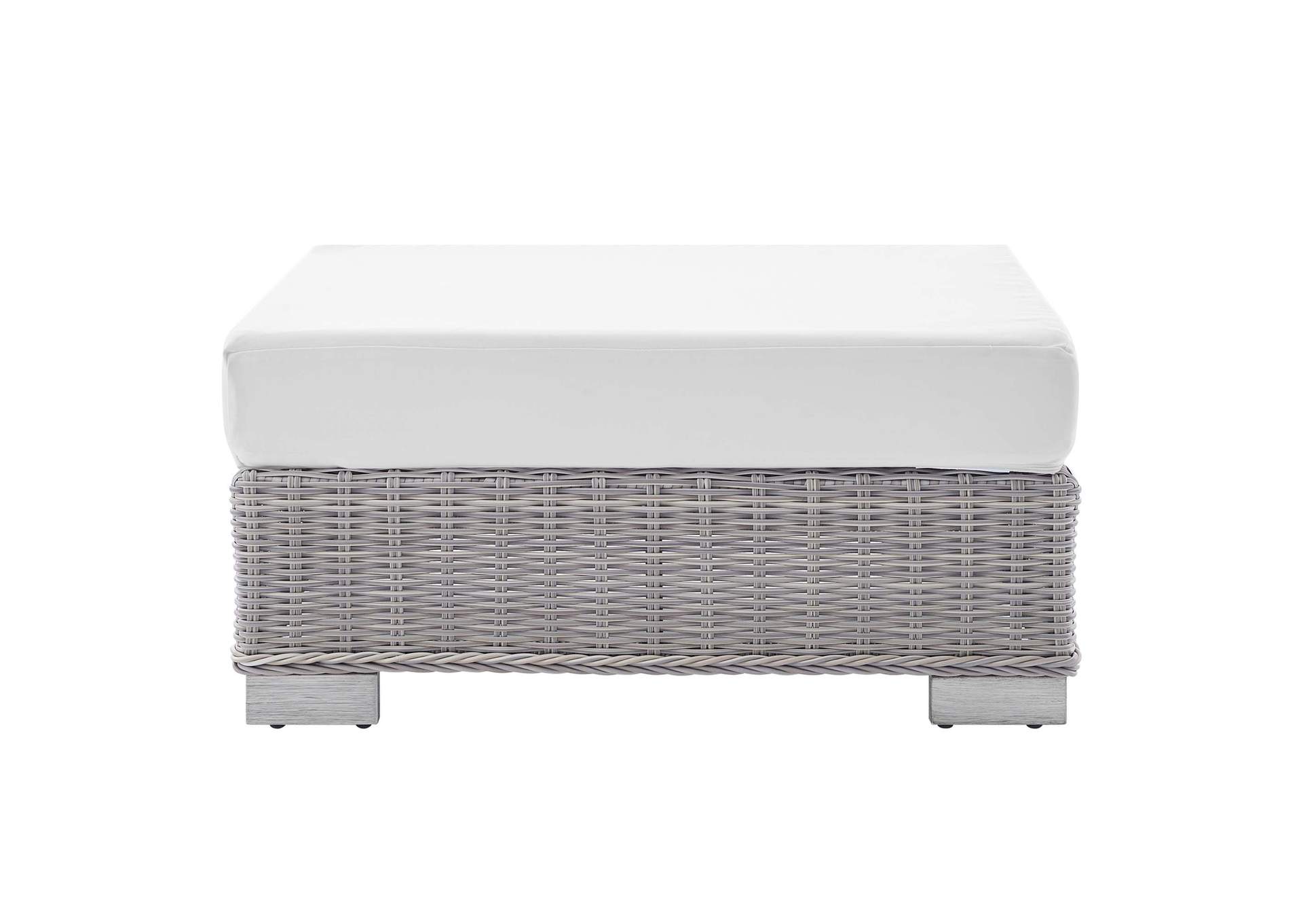 Light Gray White Conway Sunbrella,Modway