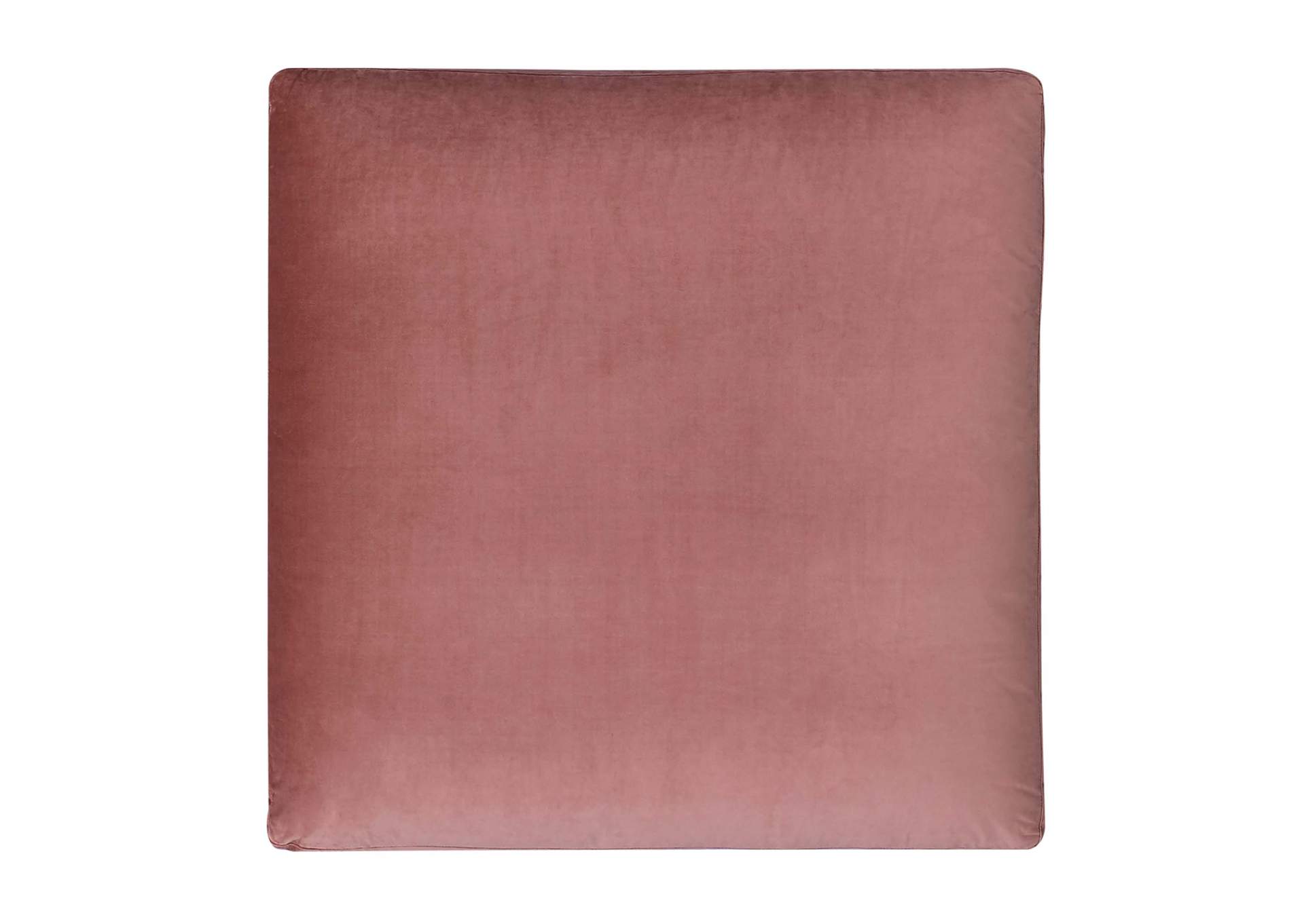 Dusty Rose Commix Down Filled Overstuffed Performance Velvet Ottoman,Modway