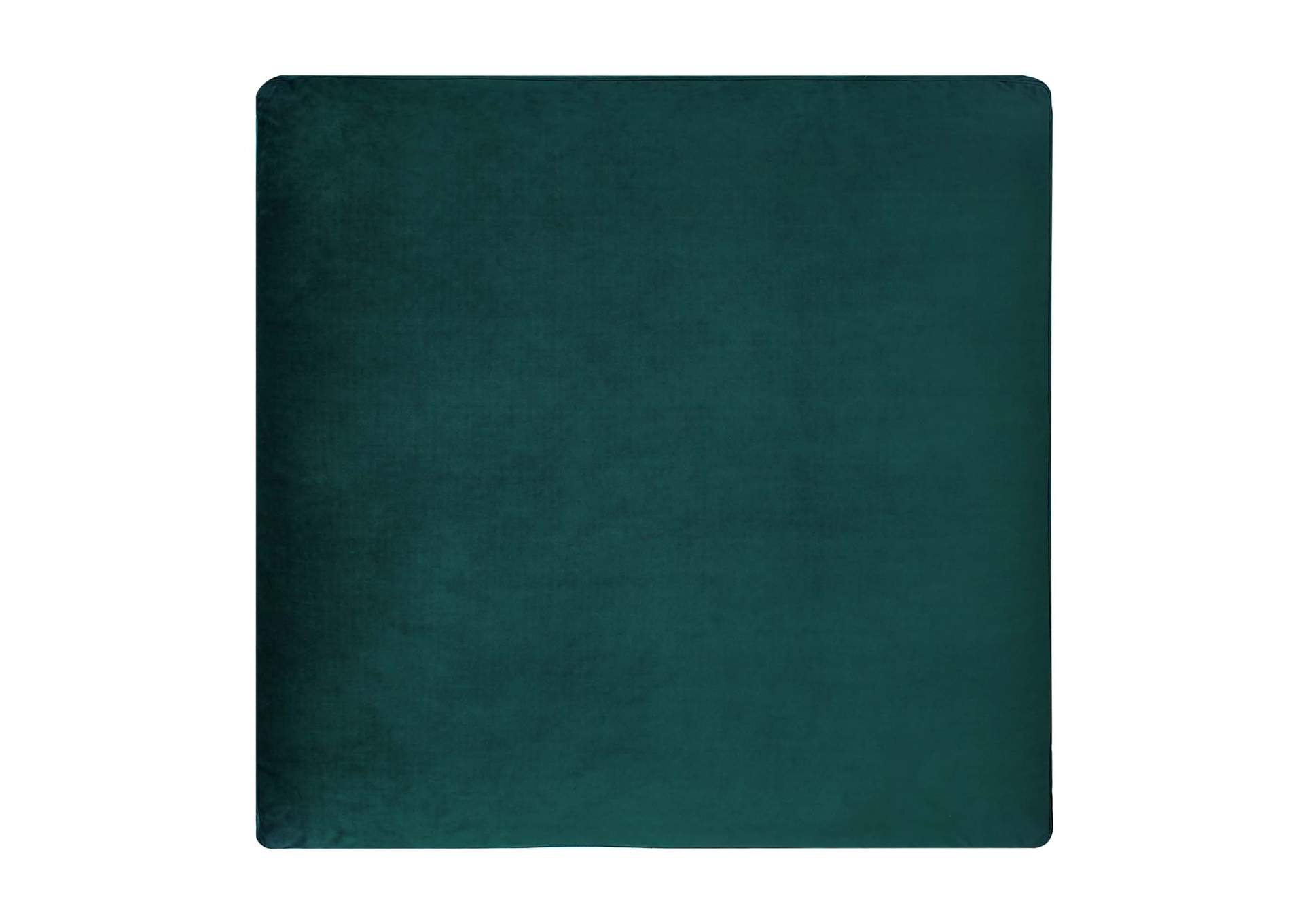 Green Commix Down Filled Overstuffed Performance Velvet Ottoman,Modway