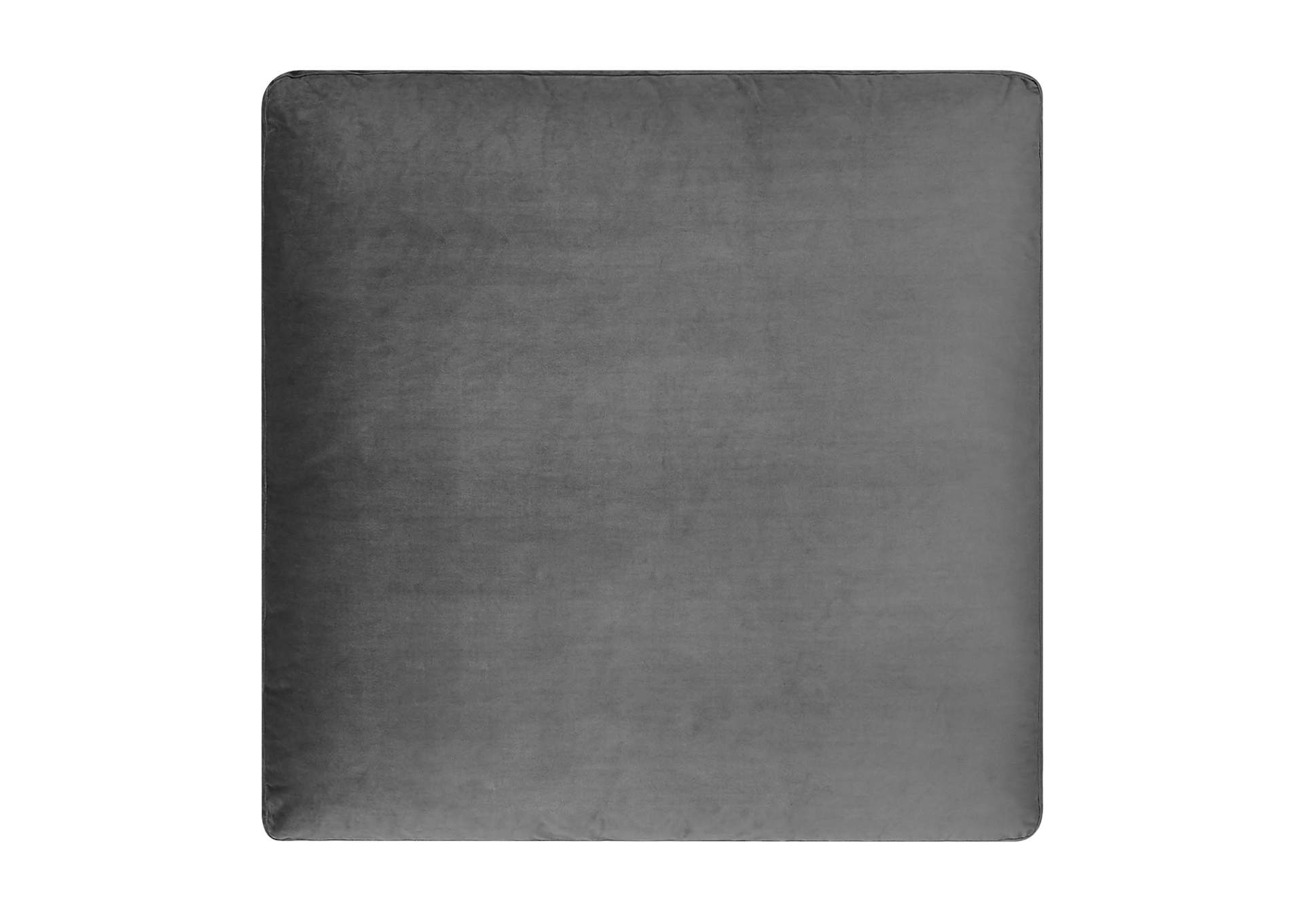 Gray Commix Down Filled Overstuffed Performance Velvet Ottoman,Modway