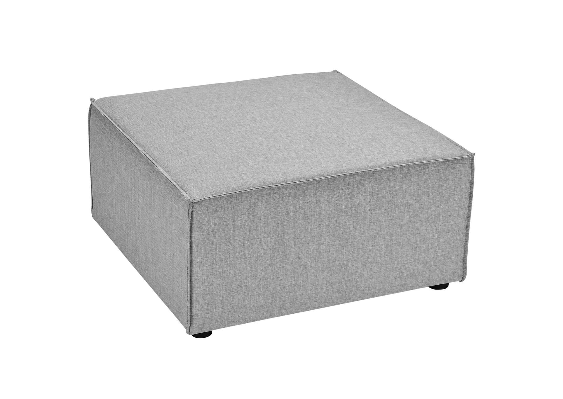 Gray Saybrook Outdoor Patio Upholstered 4-Piece Sectional Sofa,Modway