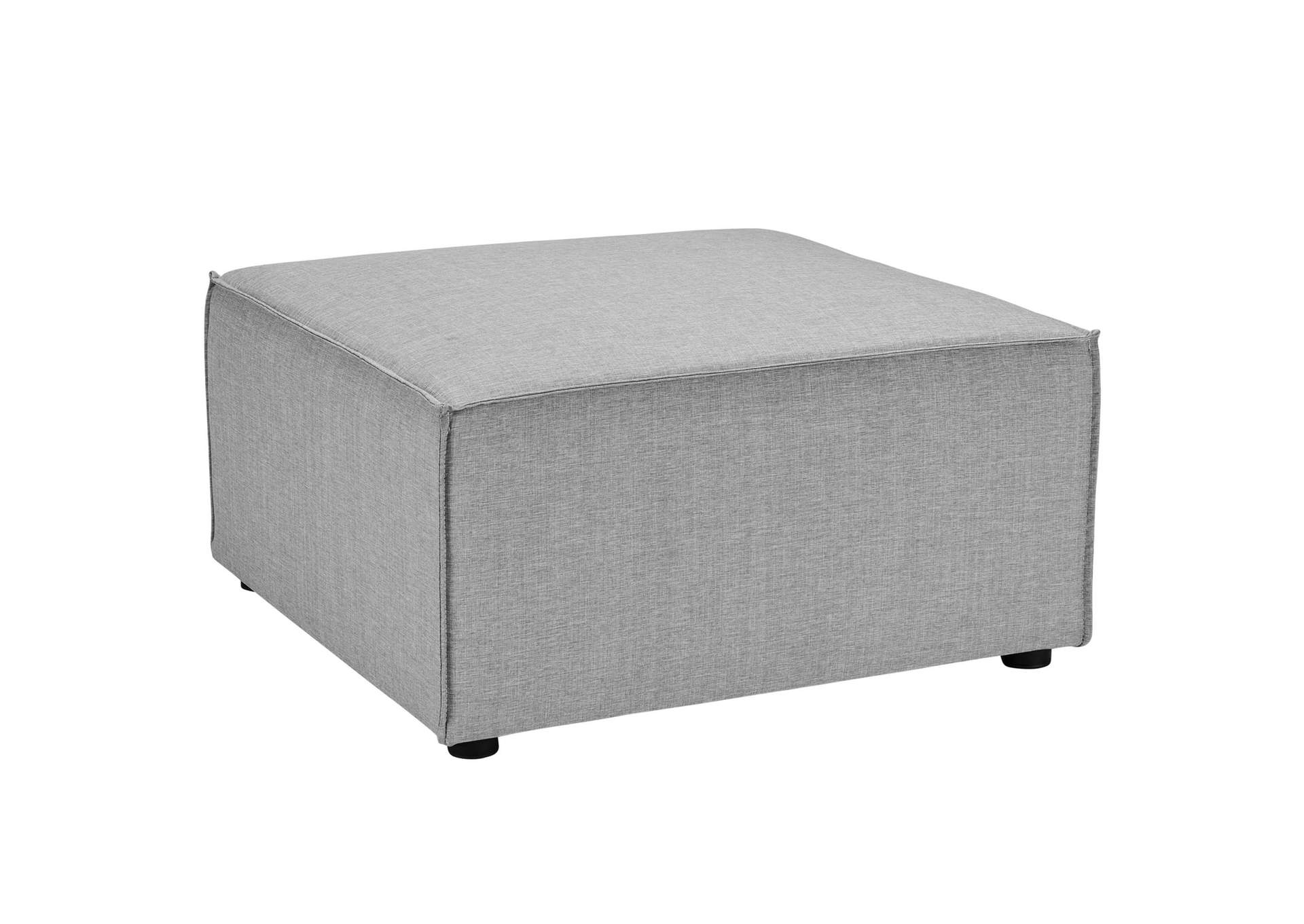 Gray Saybrook Outdoor Patio Upholstered 7-Piece Sectional Sofa,Modway