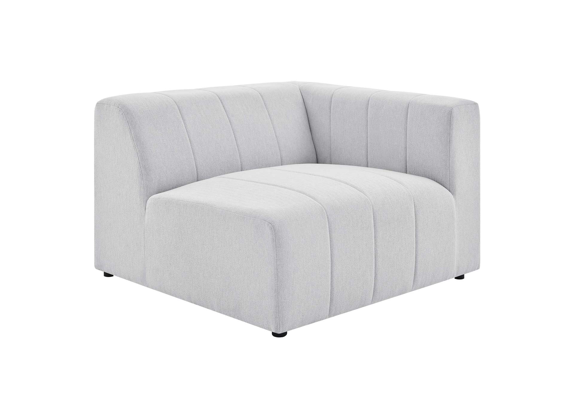 Ivory Bartlett Upholstered Fabric Right-Arm Chair,Modway