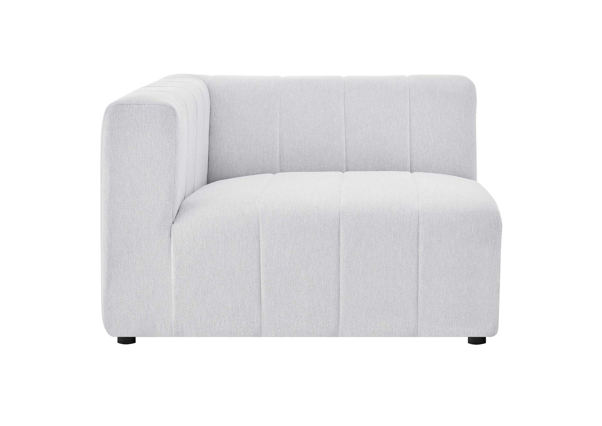 Ivory Bartlett Upholstered Fabric Left-Arm Chair,Modway