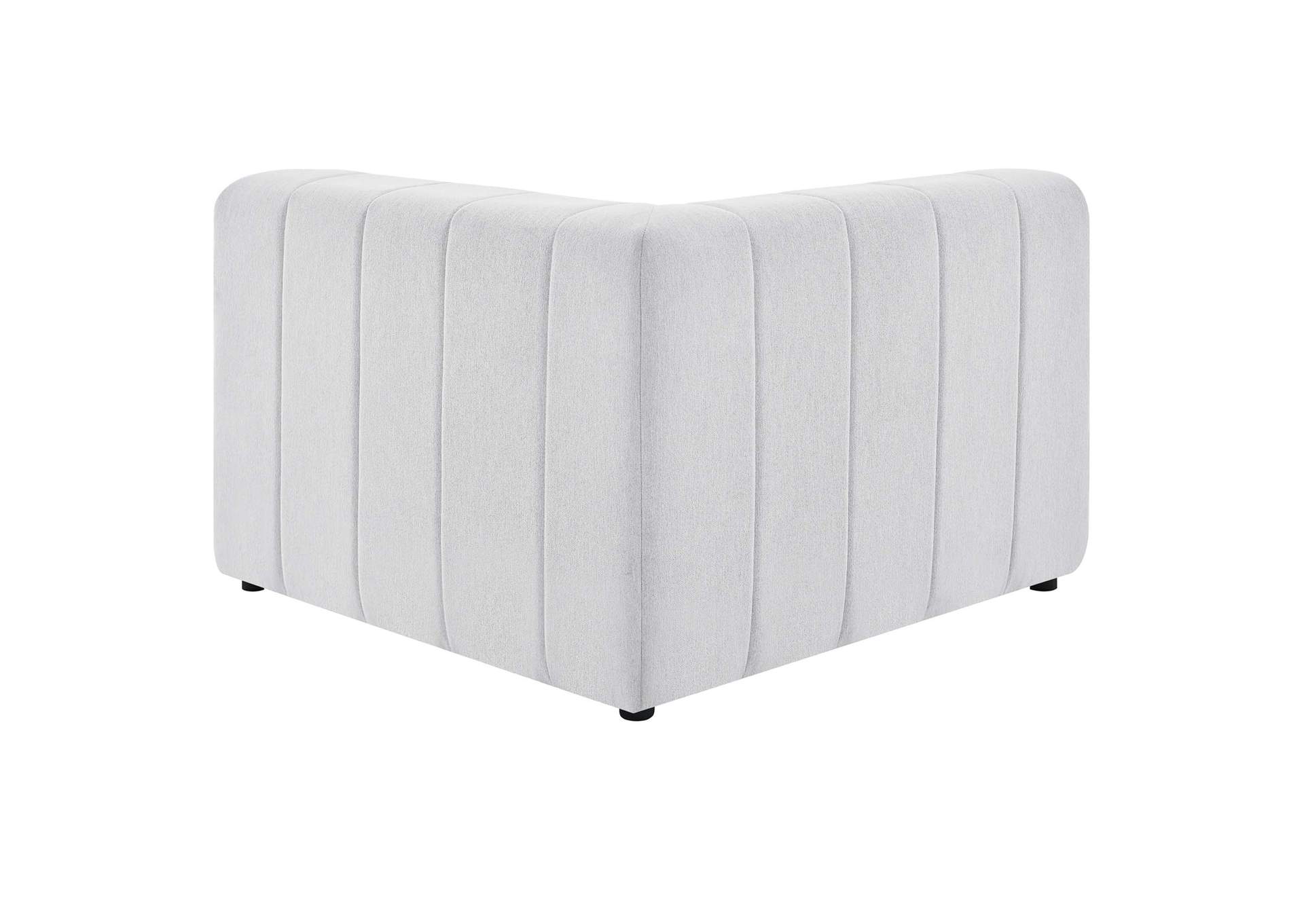 Ivory Bartlett Upholstered Fabric Left-Arm Chair,Modway