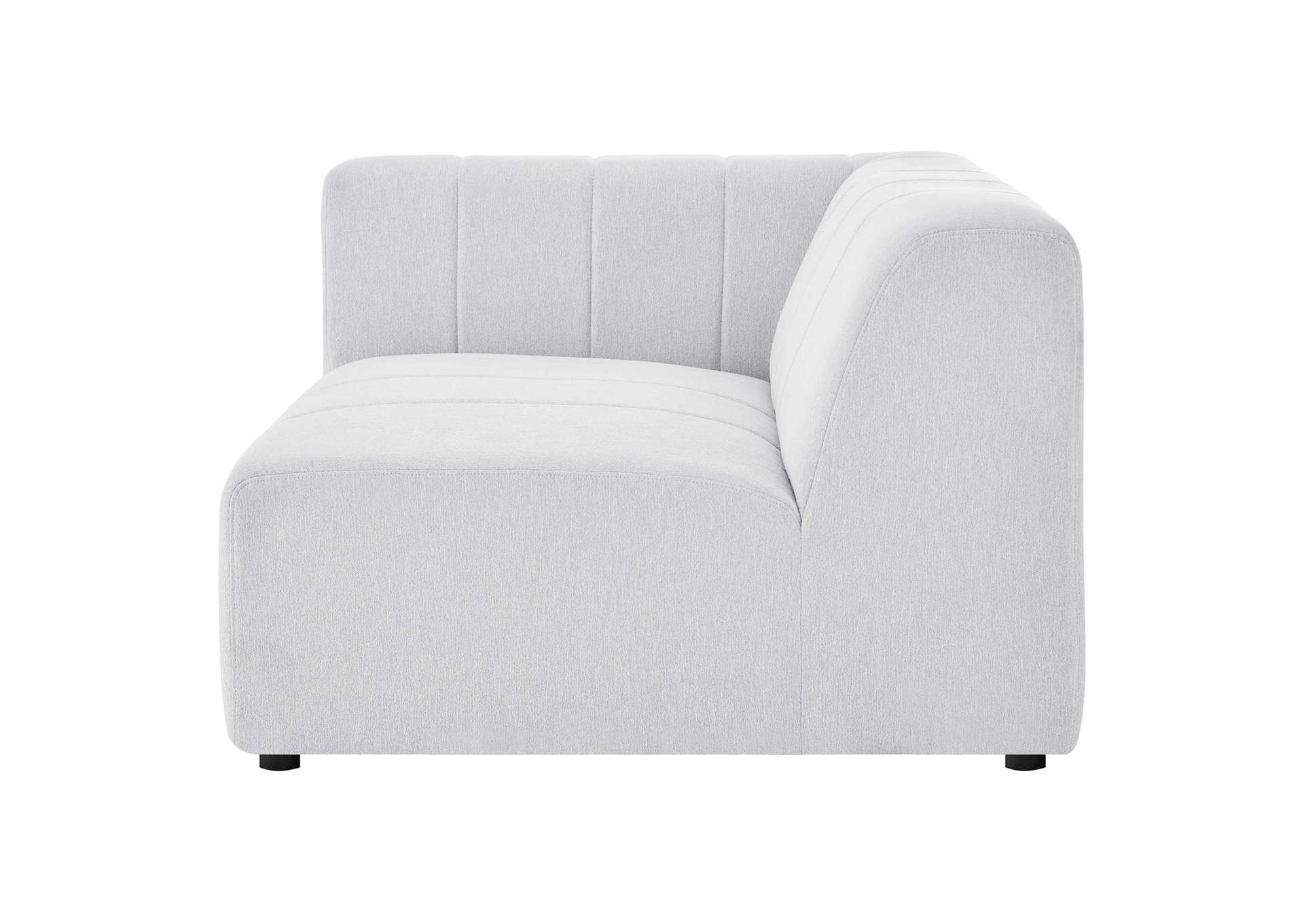 Ivory Bartlett Upholstered Fabric Left-Arm Chair,Modway
