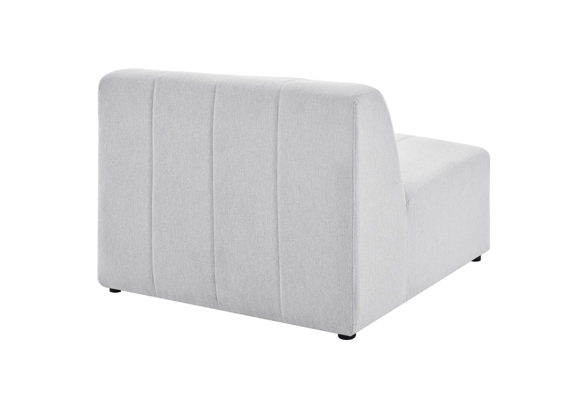 Bartlett Upholstered Fabric Armless Chair,Modway