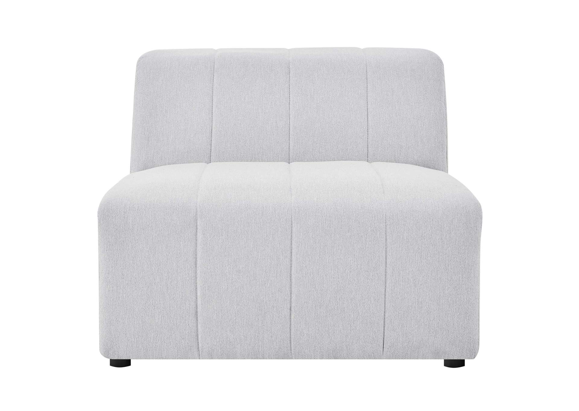 Bartlett Upholstered Fabric Armless Chair,Modway