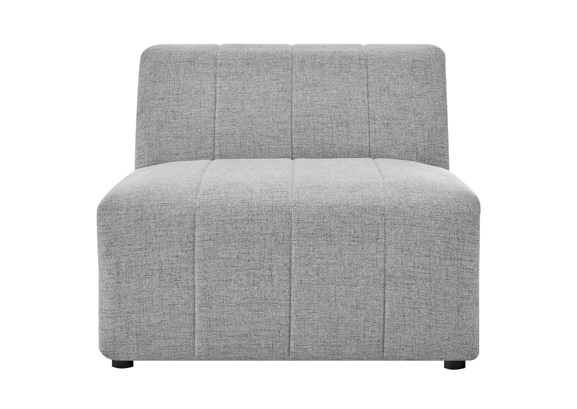 Bartlett Upholstered Fabric Armless Chair,Modway