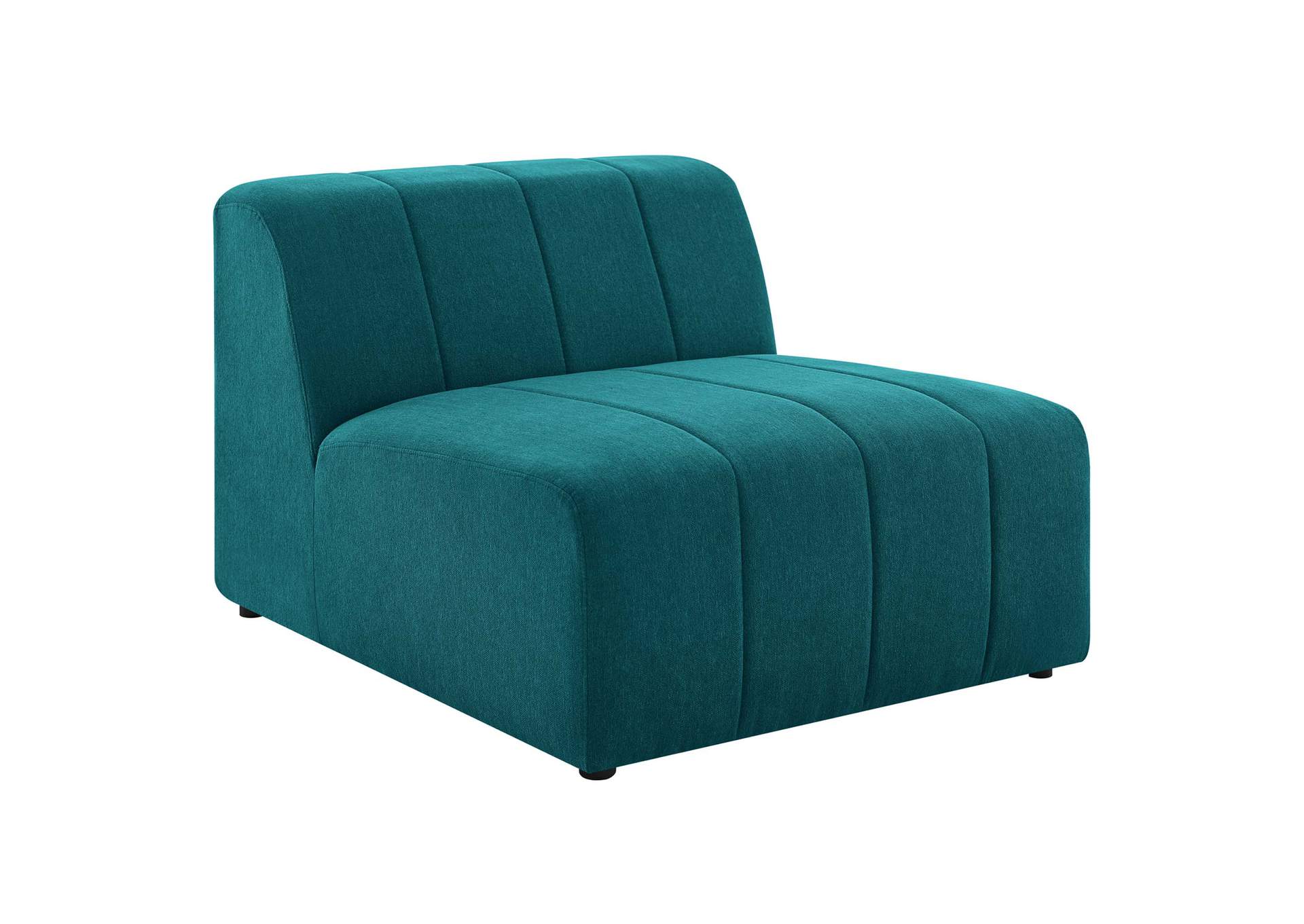 Bartlett Upholstered Fabric Armless Chair,Modway