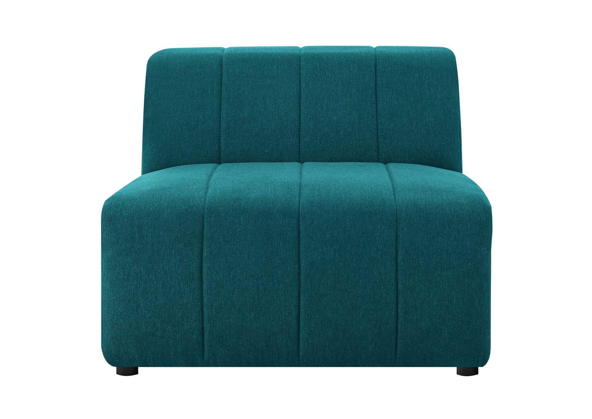 Bartlett Upholstered Fabric Armless Chair,Modway