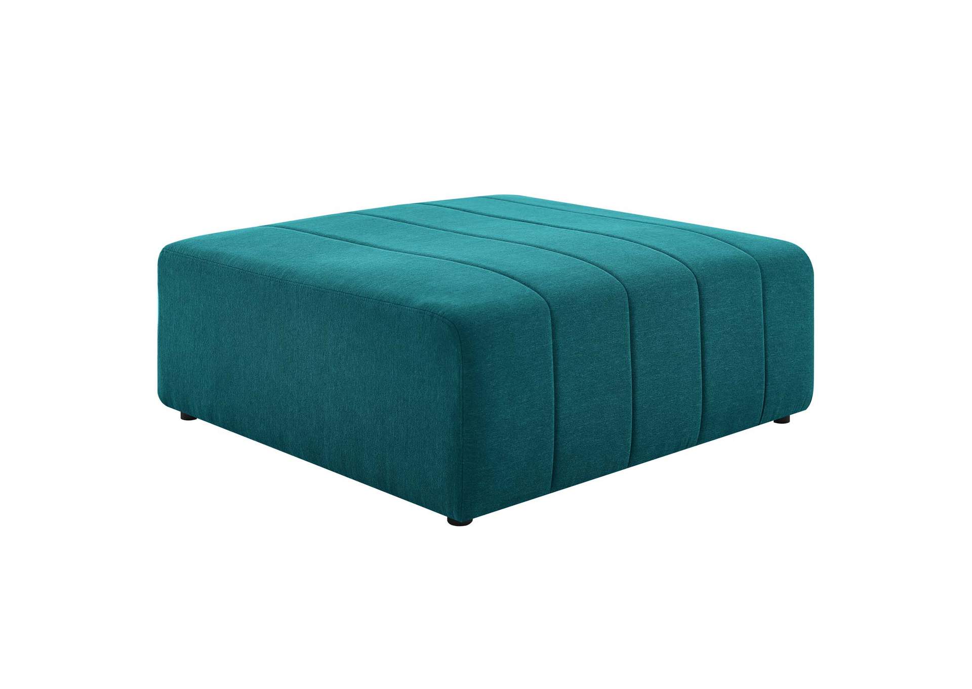 Teal Bartlett Upholstered Fabric Ottoman,Modway