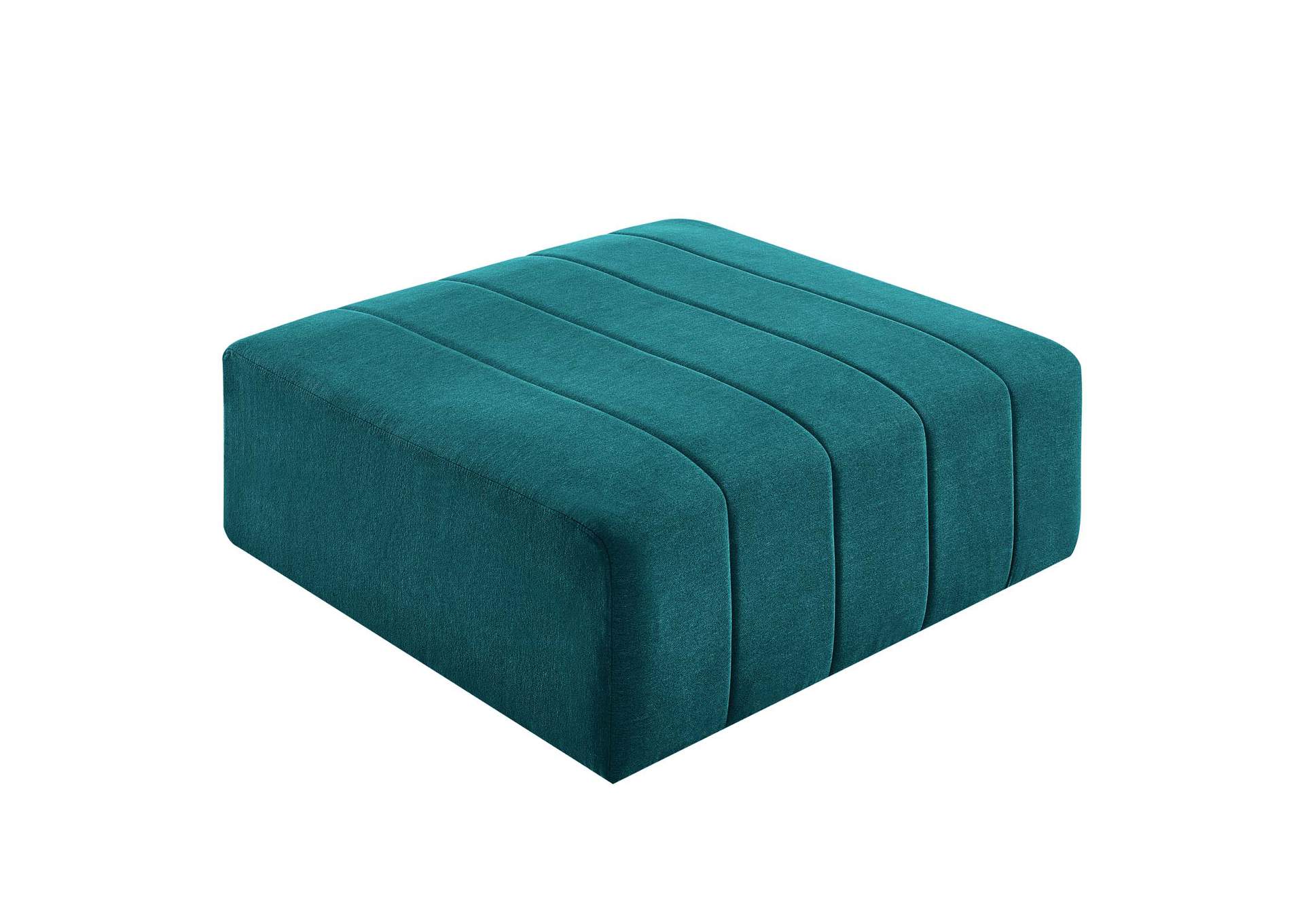 Teal Bartlett Upholstered Fabric Ottoman,Modway