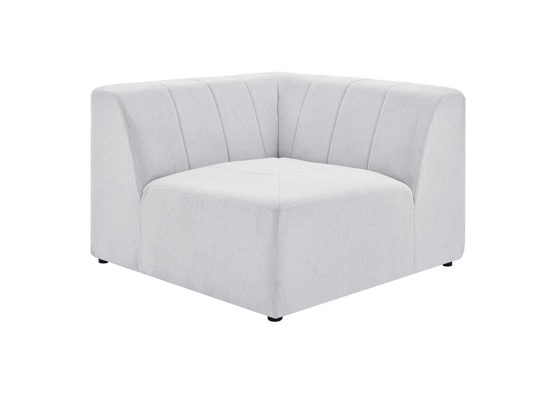 Ivory Bartlett Upholstered Fabric Corner Chair,Modway