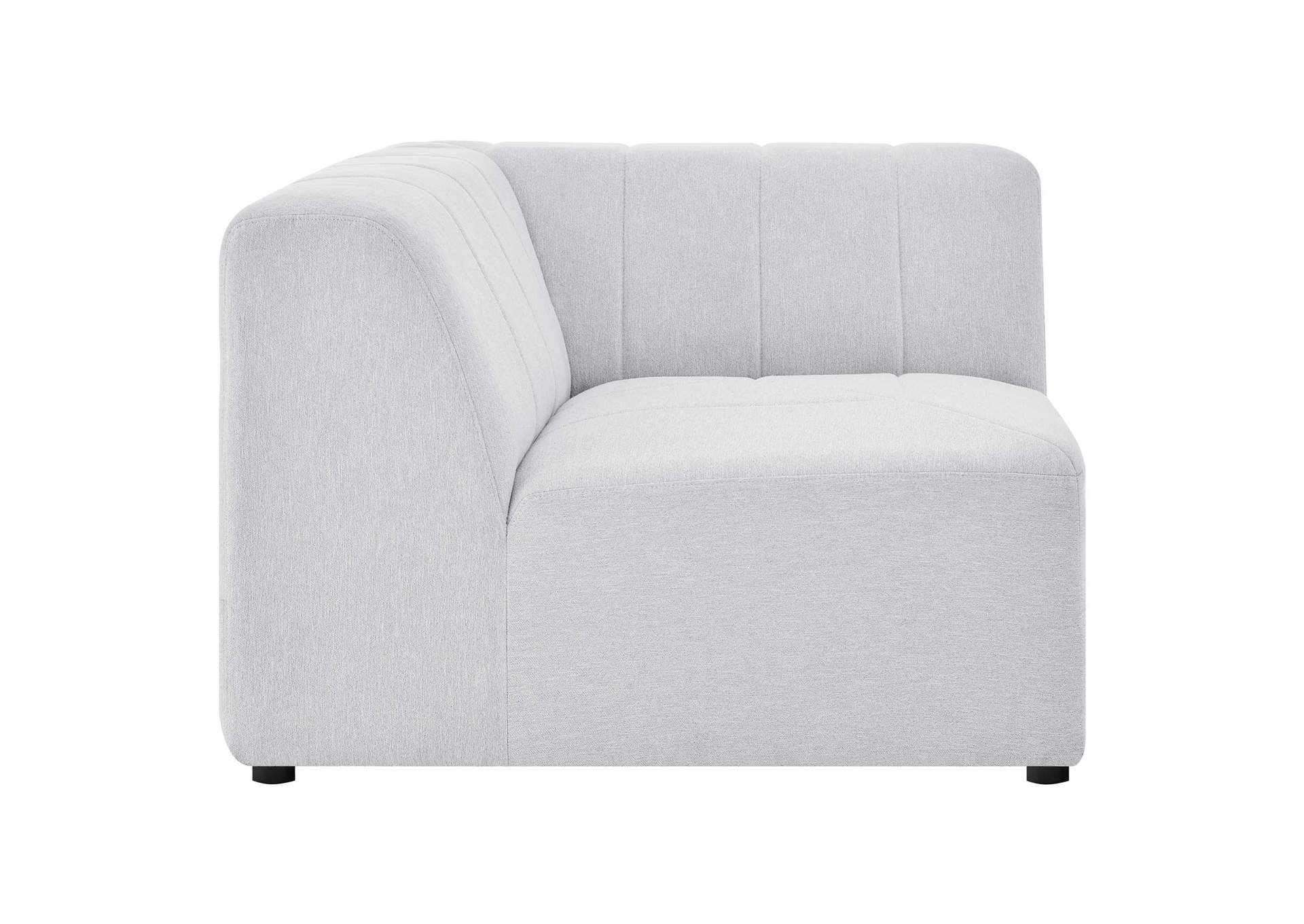 Ivory Bartlett Upholstered Fabric Corner Chair,Modway