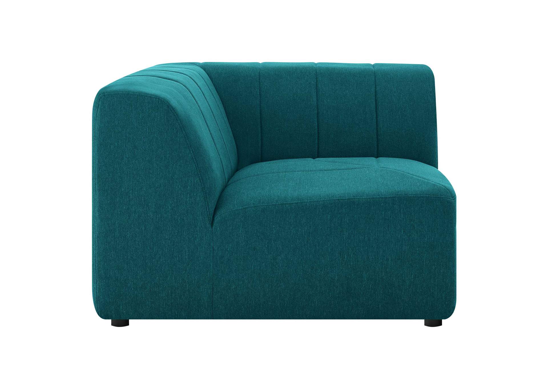 Teal Bartlett Upholstered Fabric Corner Chair,Modway