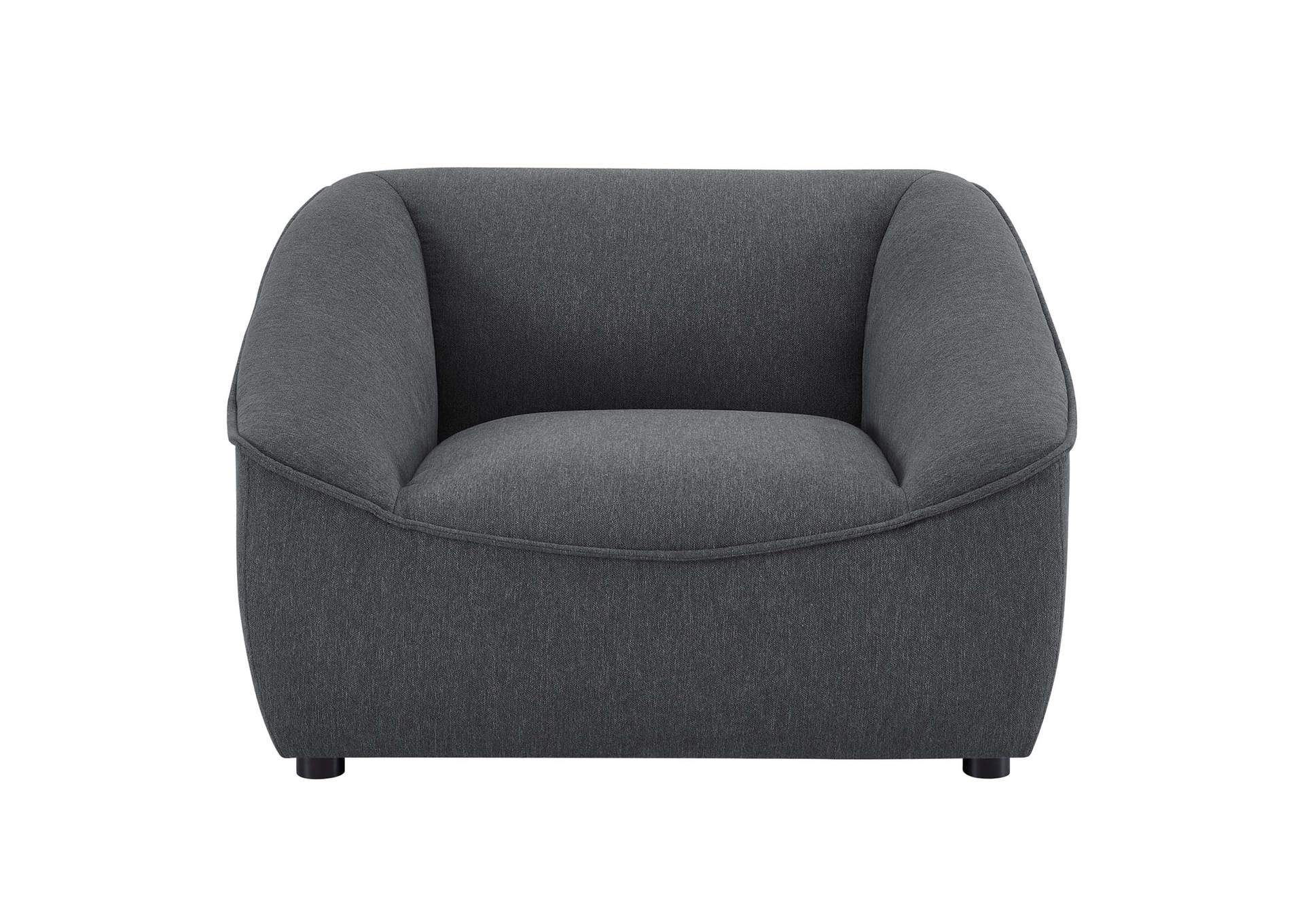 Charcoal Comprise Arm Chair,Modway