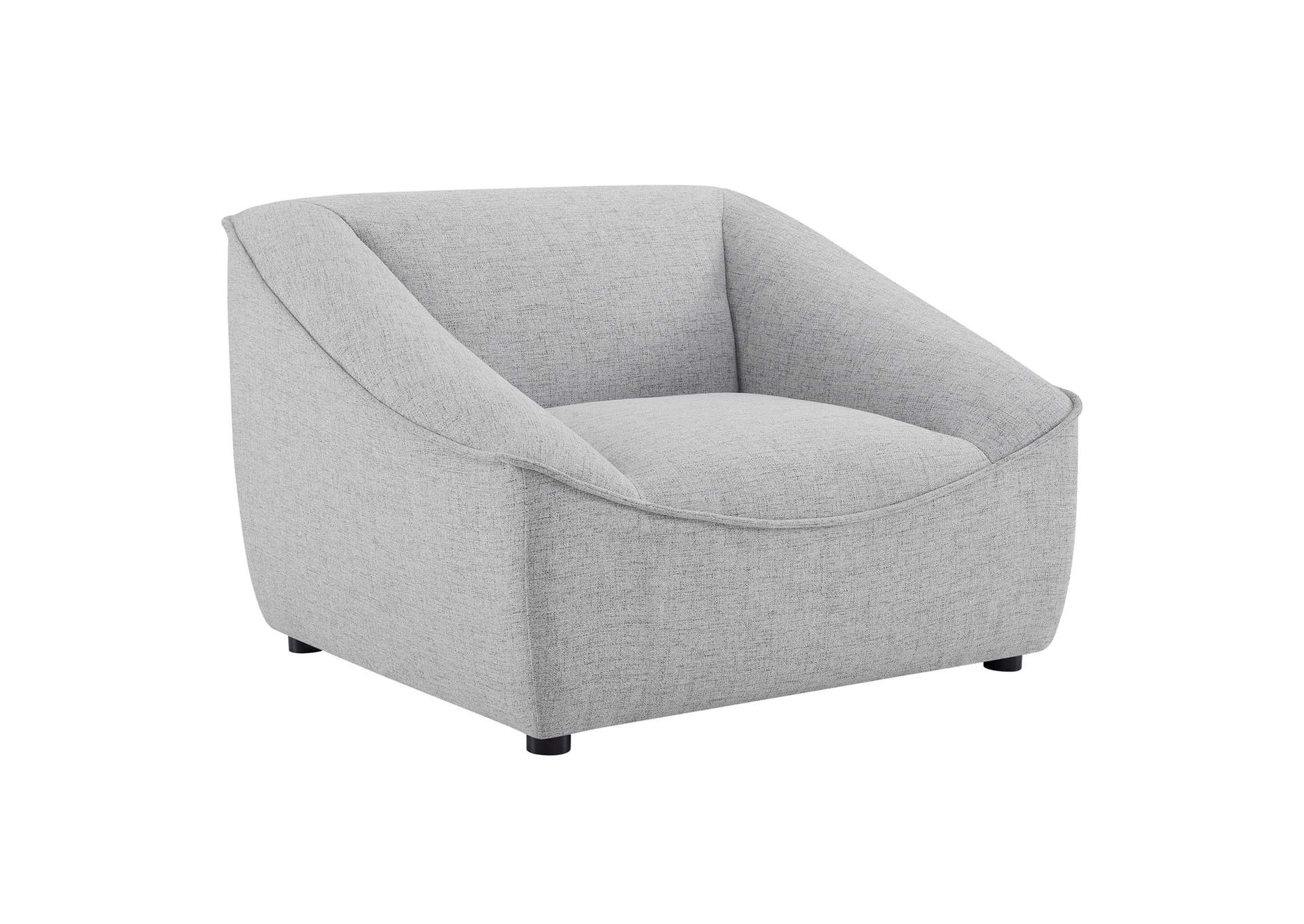 Light Gray Comprise Arm Chair,Modway