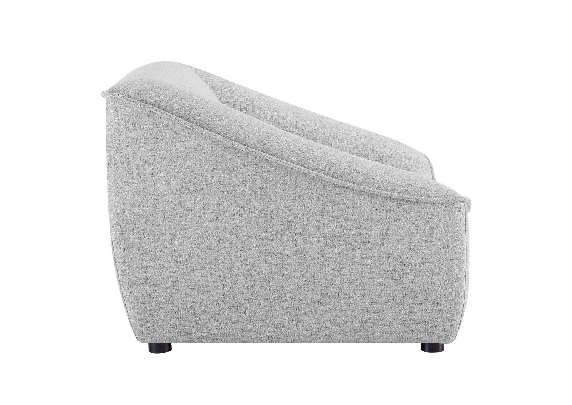 Light Gray Comprise Arm Chair,Modway