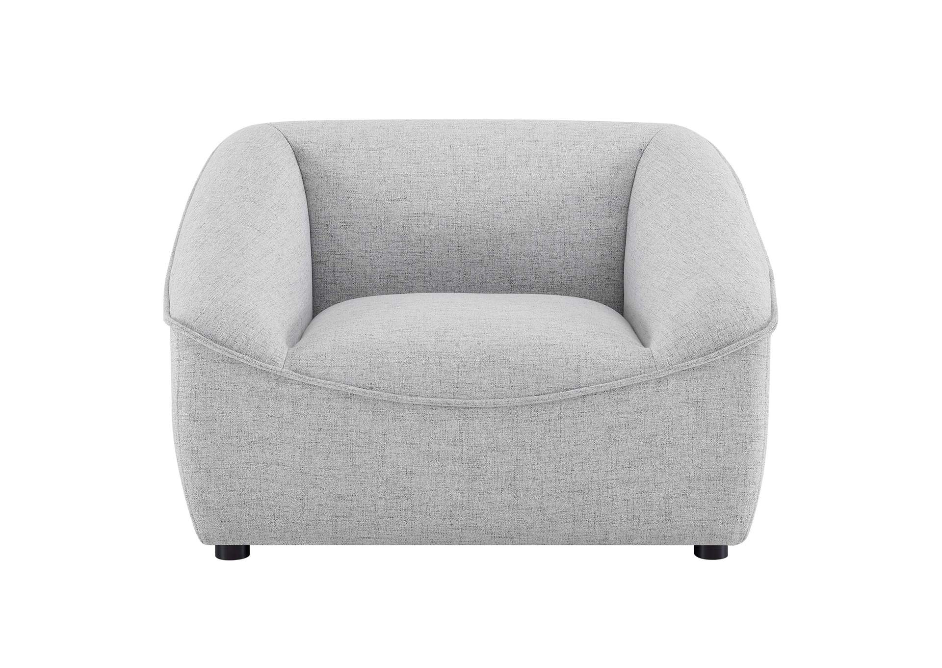 Light Gray Comprise Arm Chair,Modway