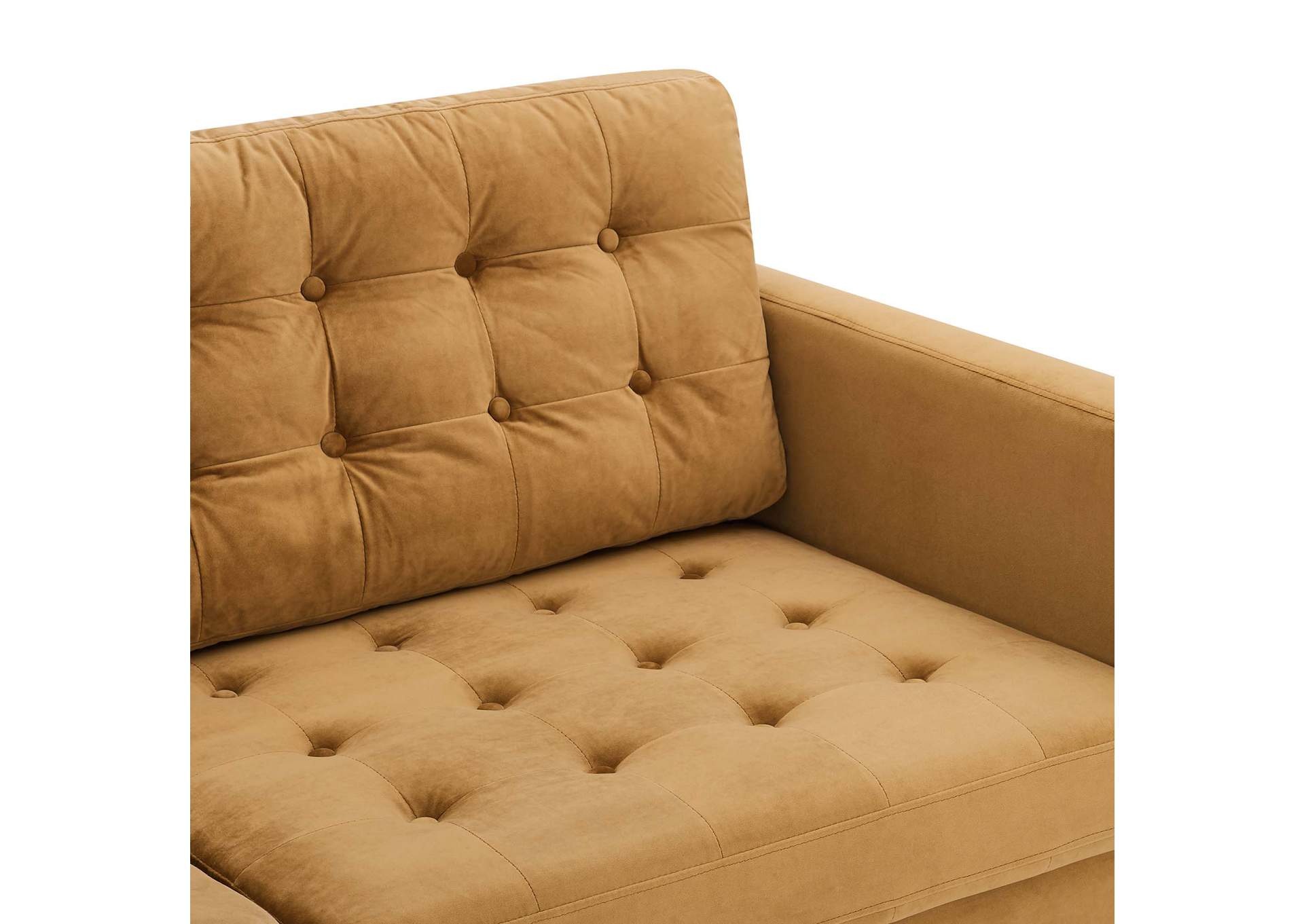 Exalt Tufted Performance Velvet Sofa,Modway