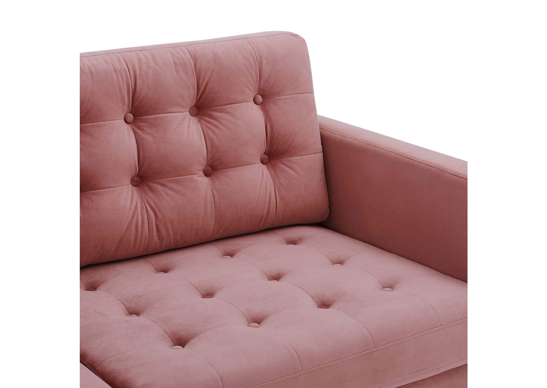 Exalt Tufted Performance Velvet Sofa,Modway