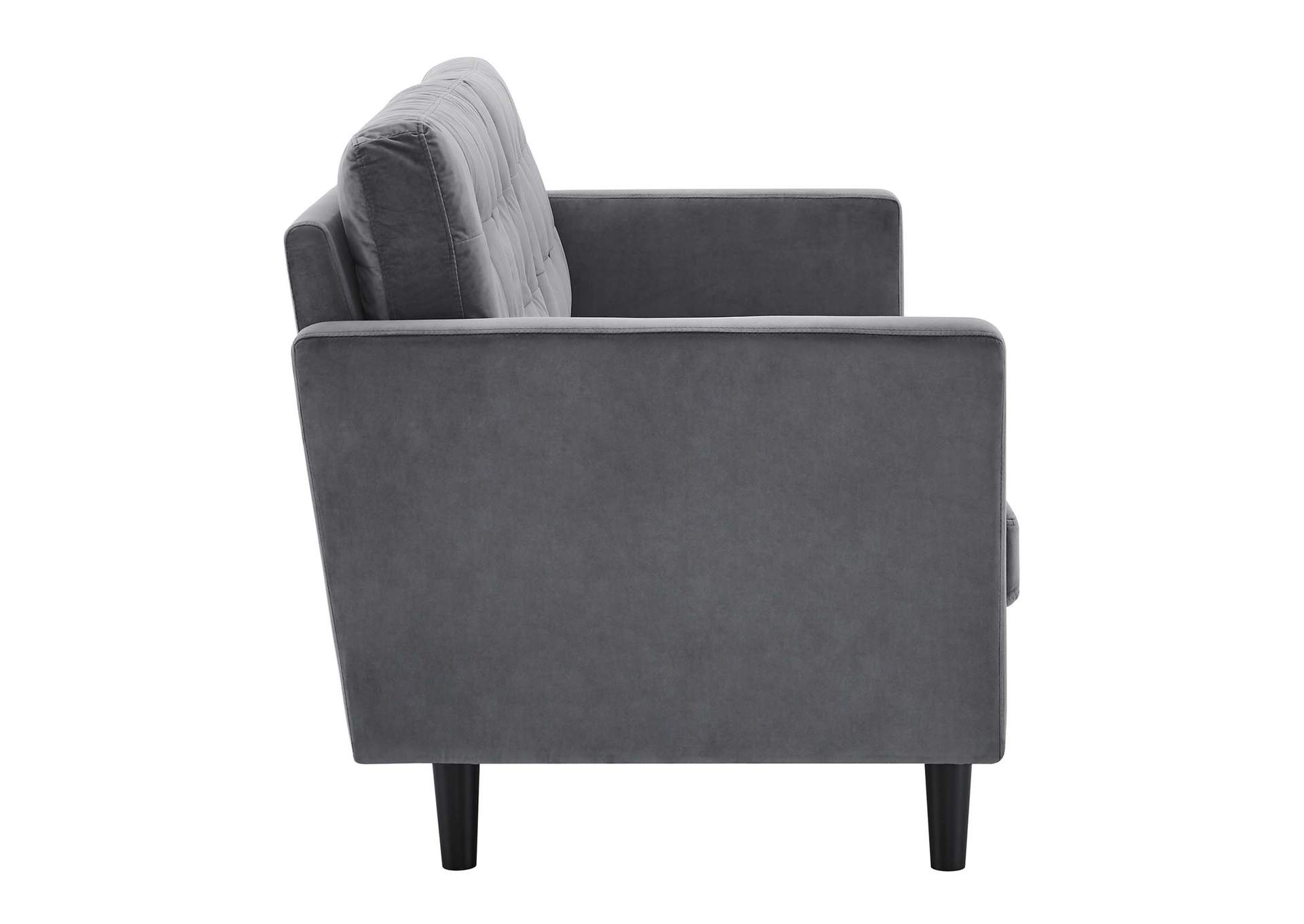 Exalt Tufted Performance Velvet Sofa,Modway