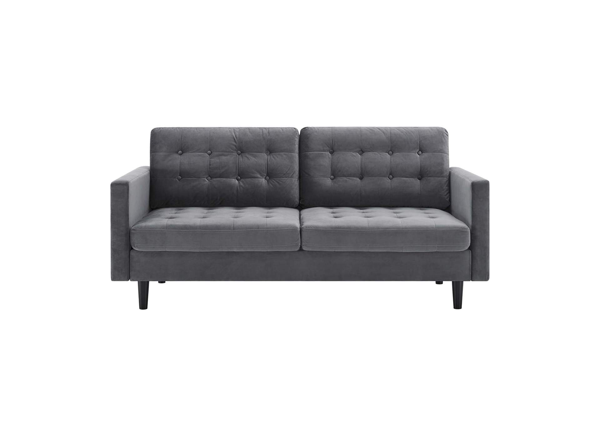 Exalt Tufted Performance Velvet Sofa,Modway