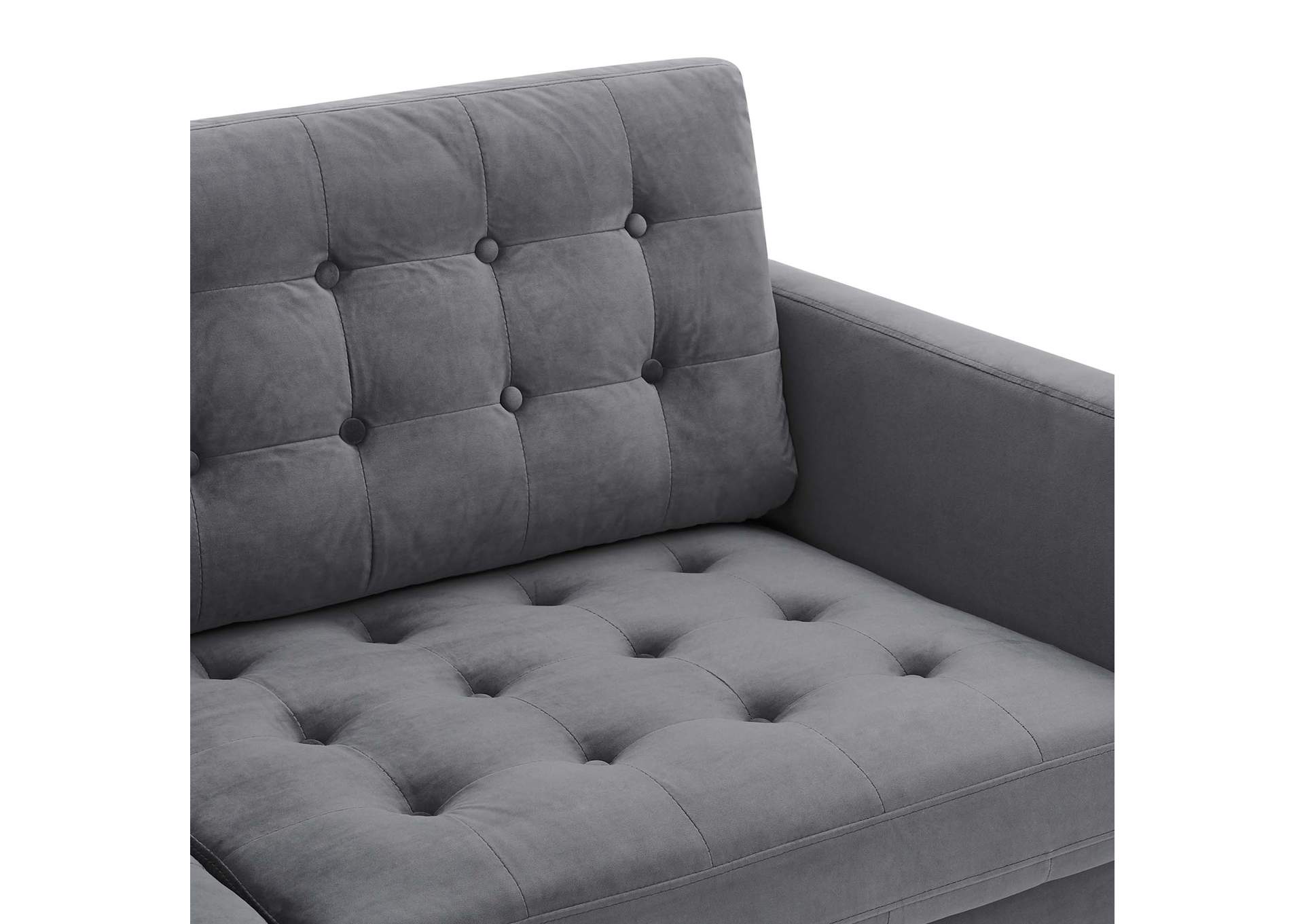 Exalt Tufted Performance Velvet Sofa,Modway