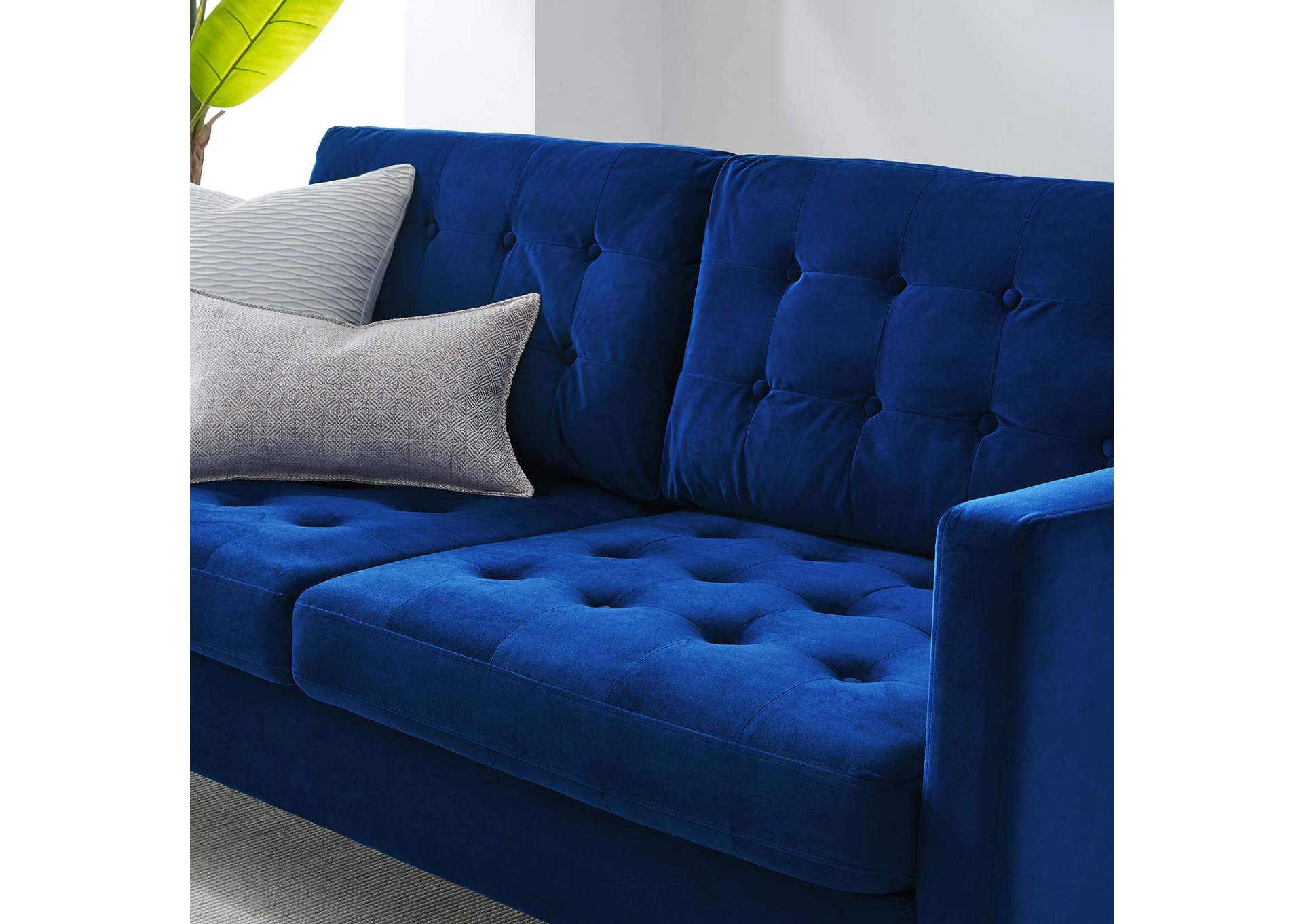 Exalt Tufted Performance Velvet Sofa,Modway